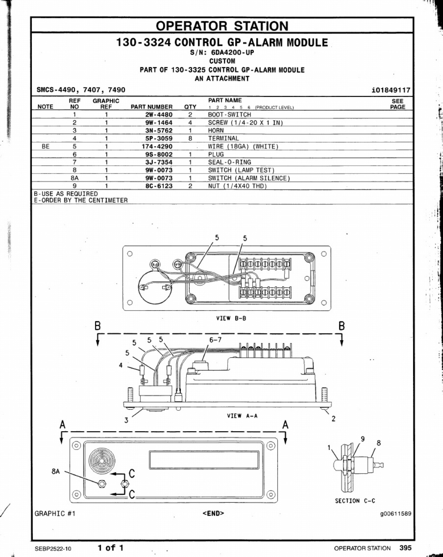 Sample 3 of Caterpillar Caterpillar-parts 5 Parts Catalog [PDF]