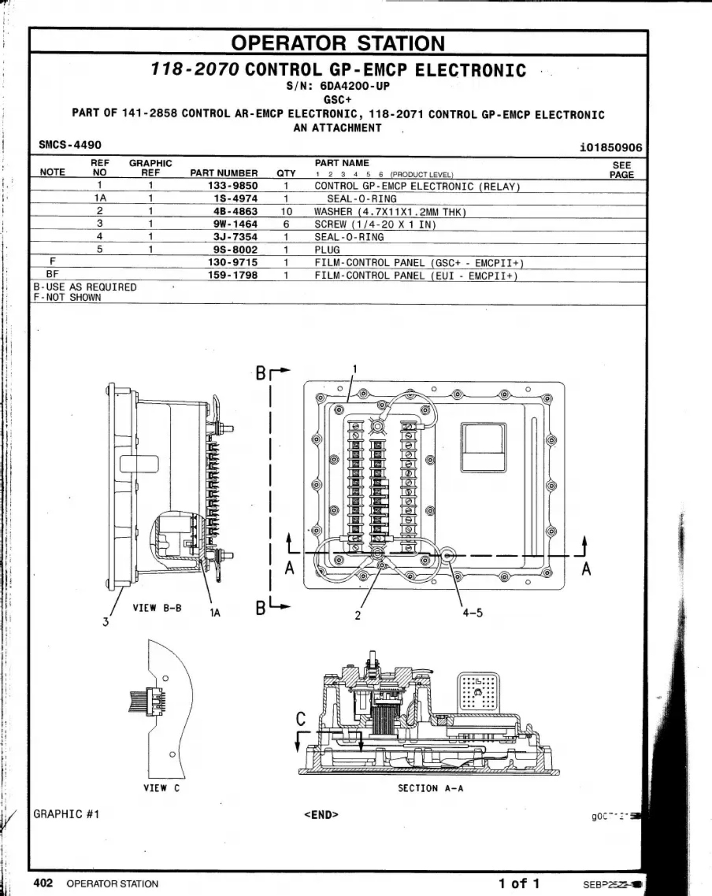 Sample 4 of Caterpillar Caterpillar-parts 5 Parts Catalog [PDF]