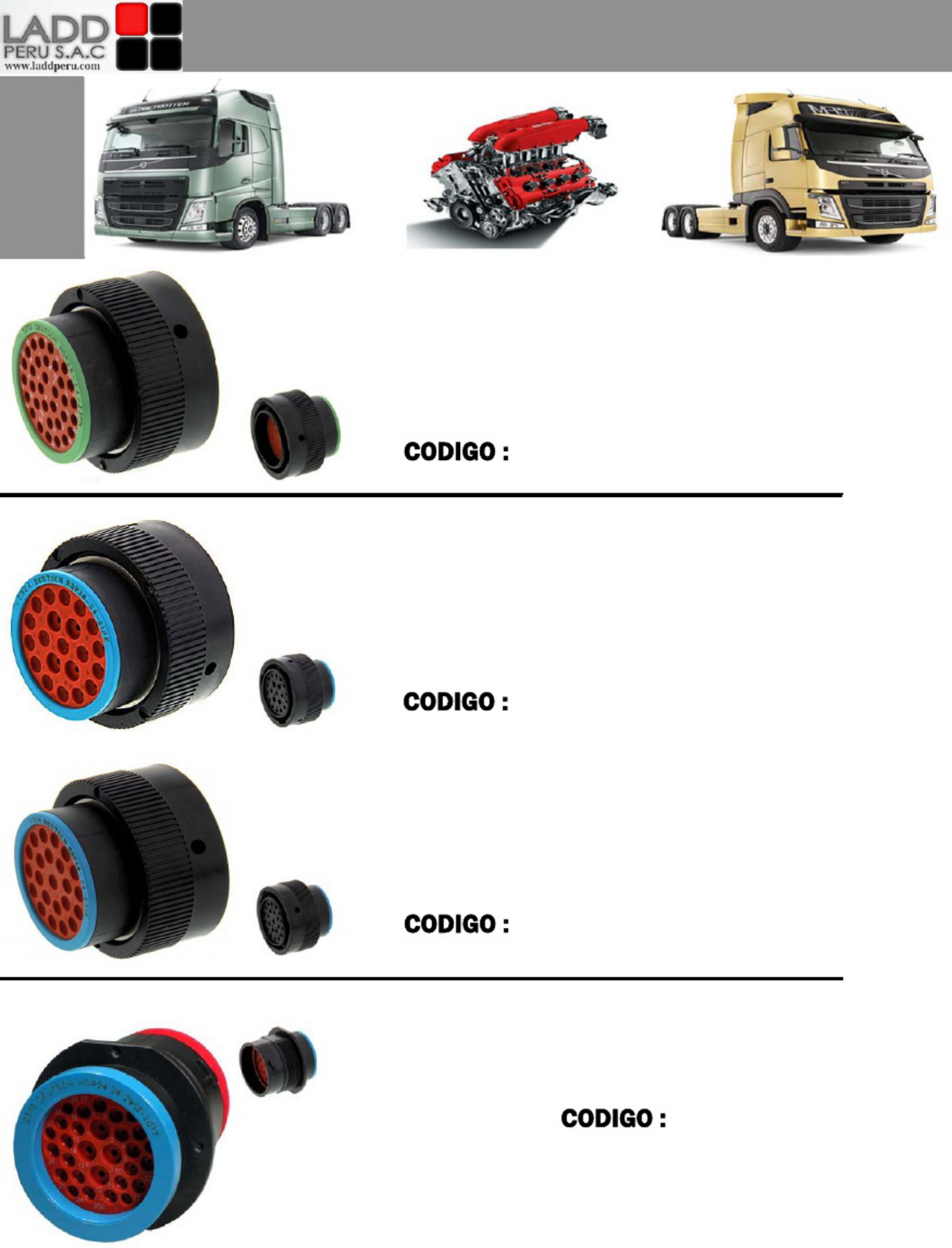Sample 4 of Caterpillar Conectores Caterpillar Y Deutsch Technical Manual [PDF]