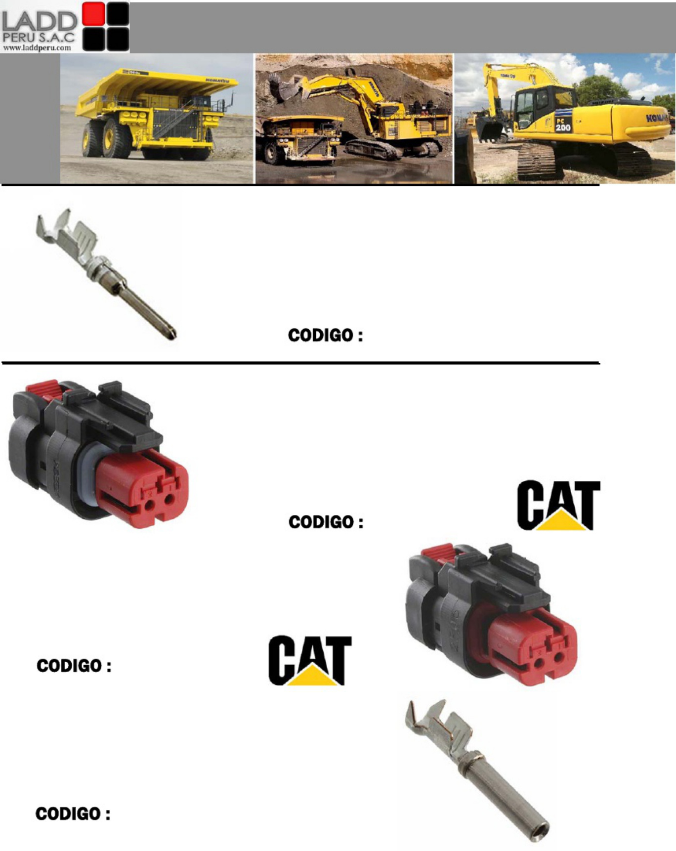 Sample 6 of Caterpillar Conectores Caterpillar Y Deutsch Technical Manual [PDF]