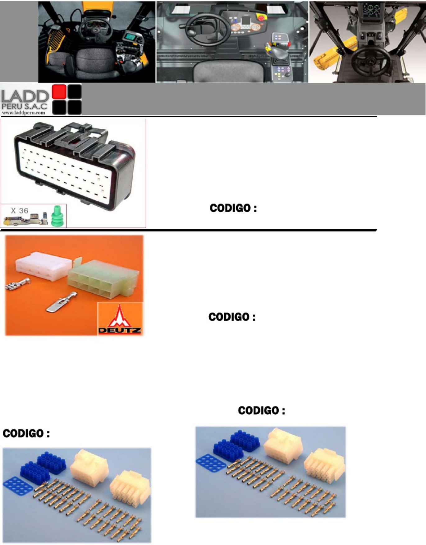 Sample 7 of Caterpillar Conectores Caterpillar Y Deutsch Technical Manual [PDF]