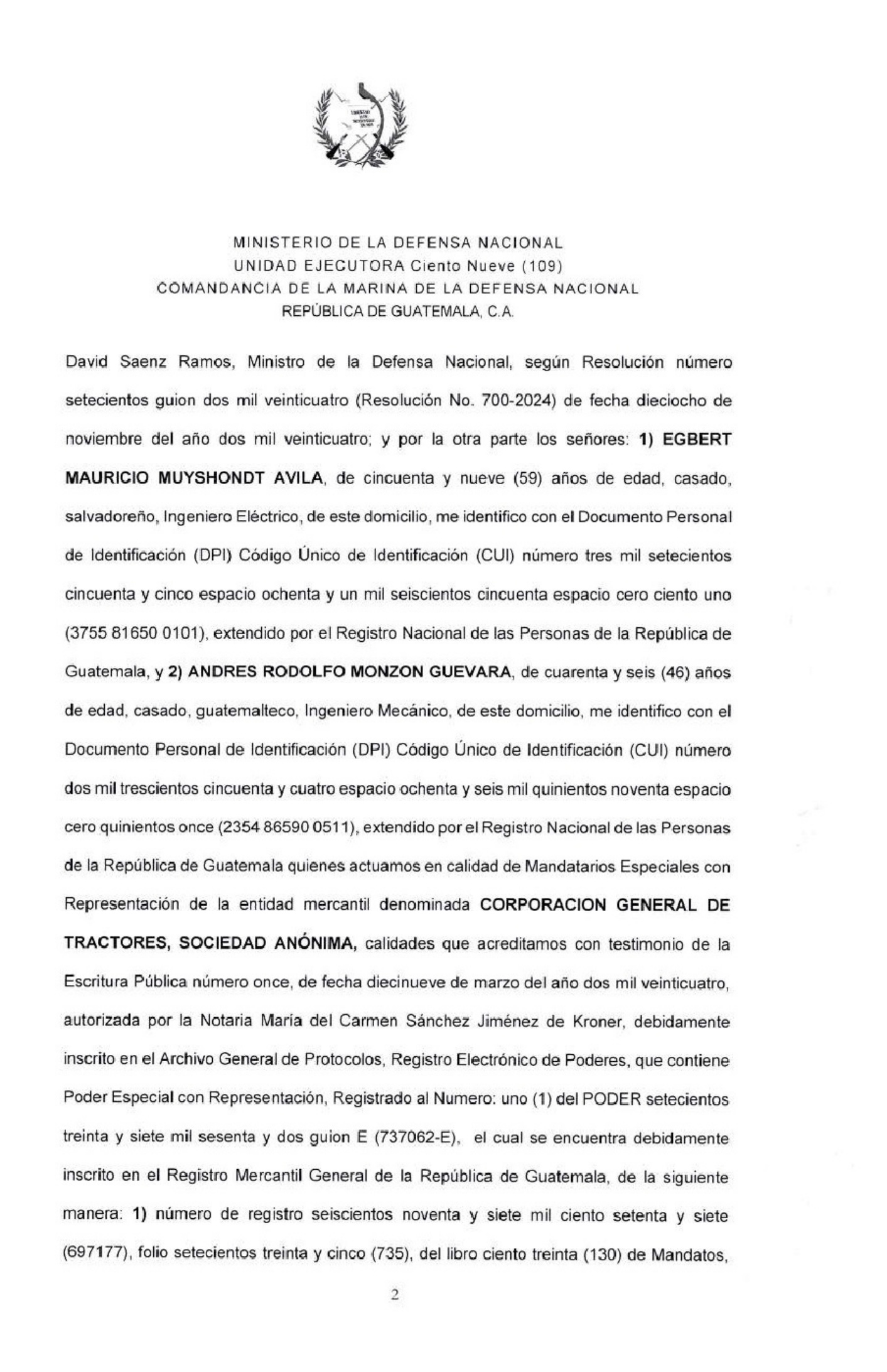 Sample 2 of Caterpillar Contrato Generadores Caterpillar Marina Technical Manual [PDF]