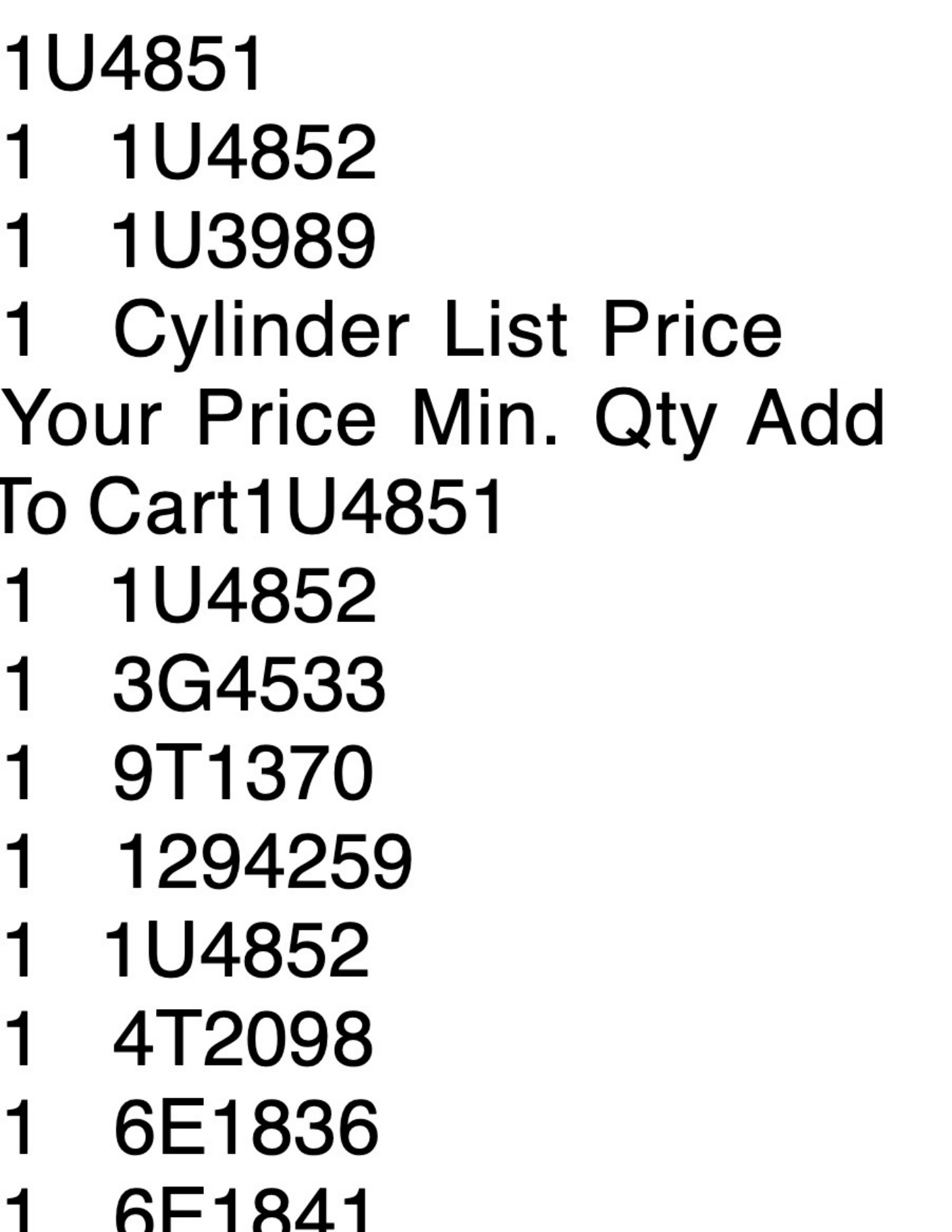Sample 8 of Caterpillar Crawler Product List Technical Manual [PDF]
