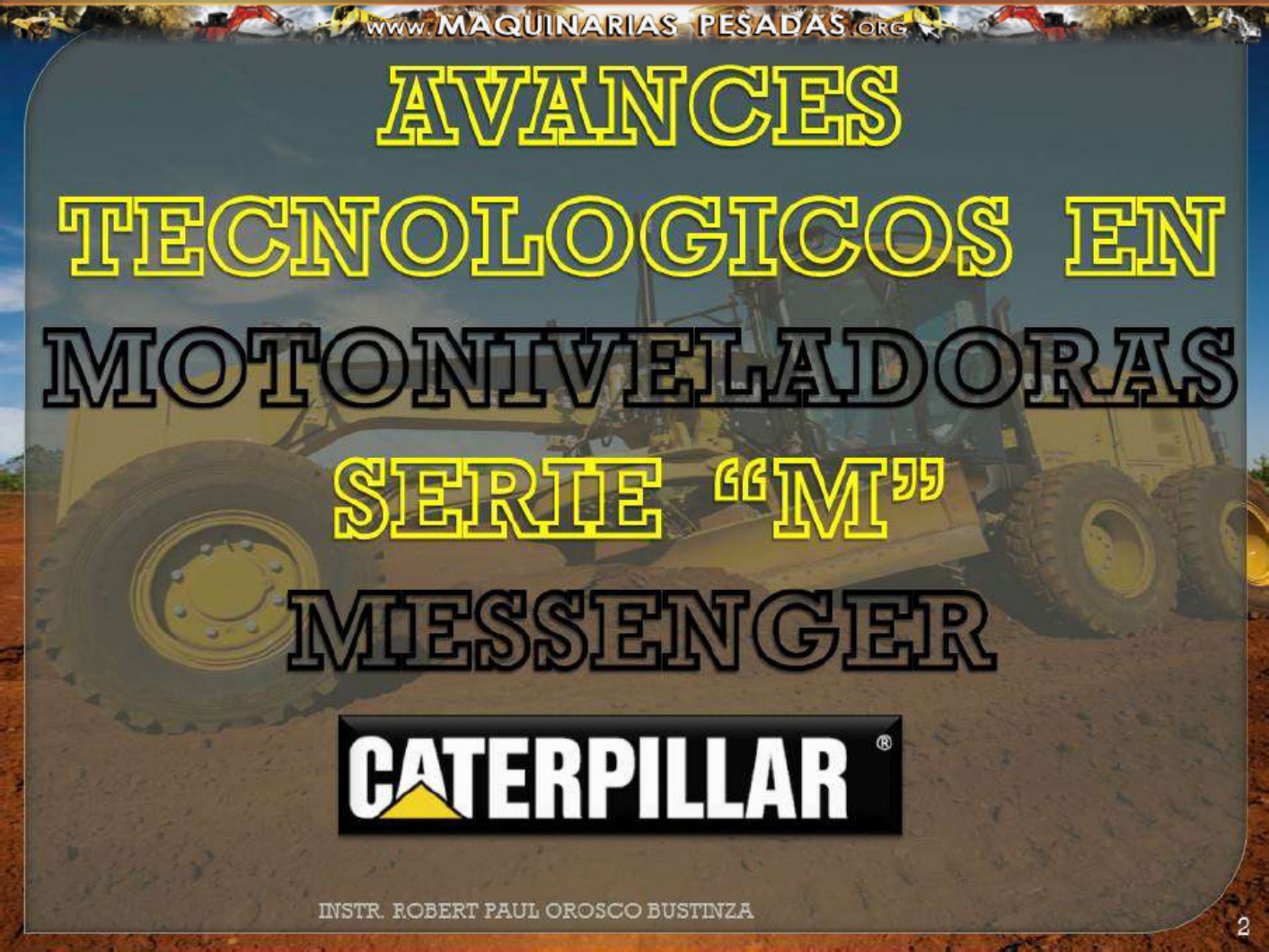 Sample 2 of Caterpillar Cursos Avances Tecnologicos Motoniveladora Serie M Caterpillar Technical Manual [PDF]