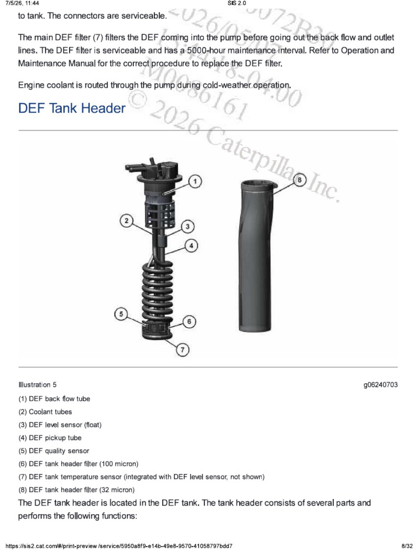 Sample 5 of Caterpillar Dpf Caterpillar Technical Manual [PDF]