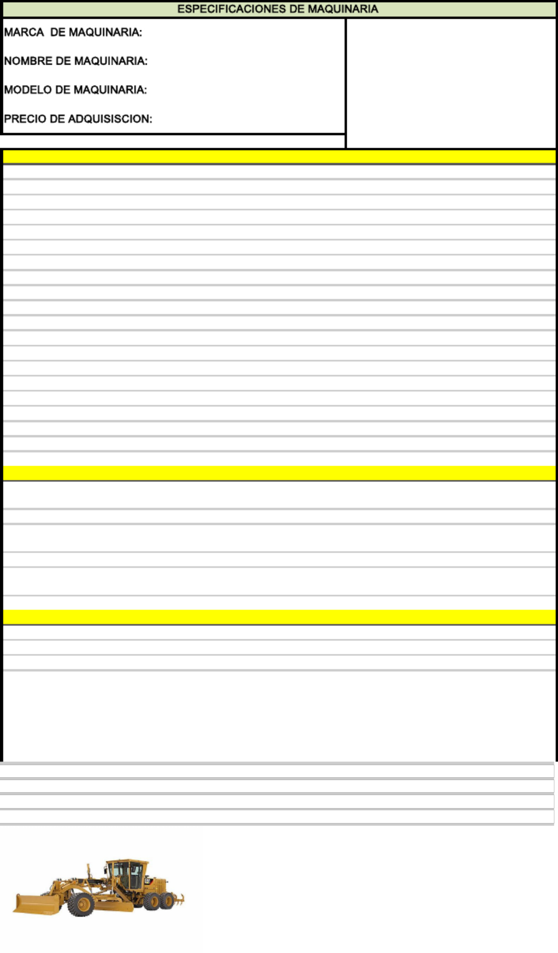 Sample 6 of Caterpillar Especificaciones De Maquinaria Caterpillar Technical Manual [PDF]