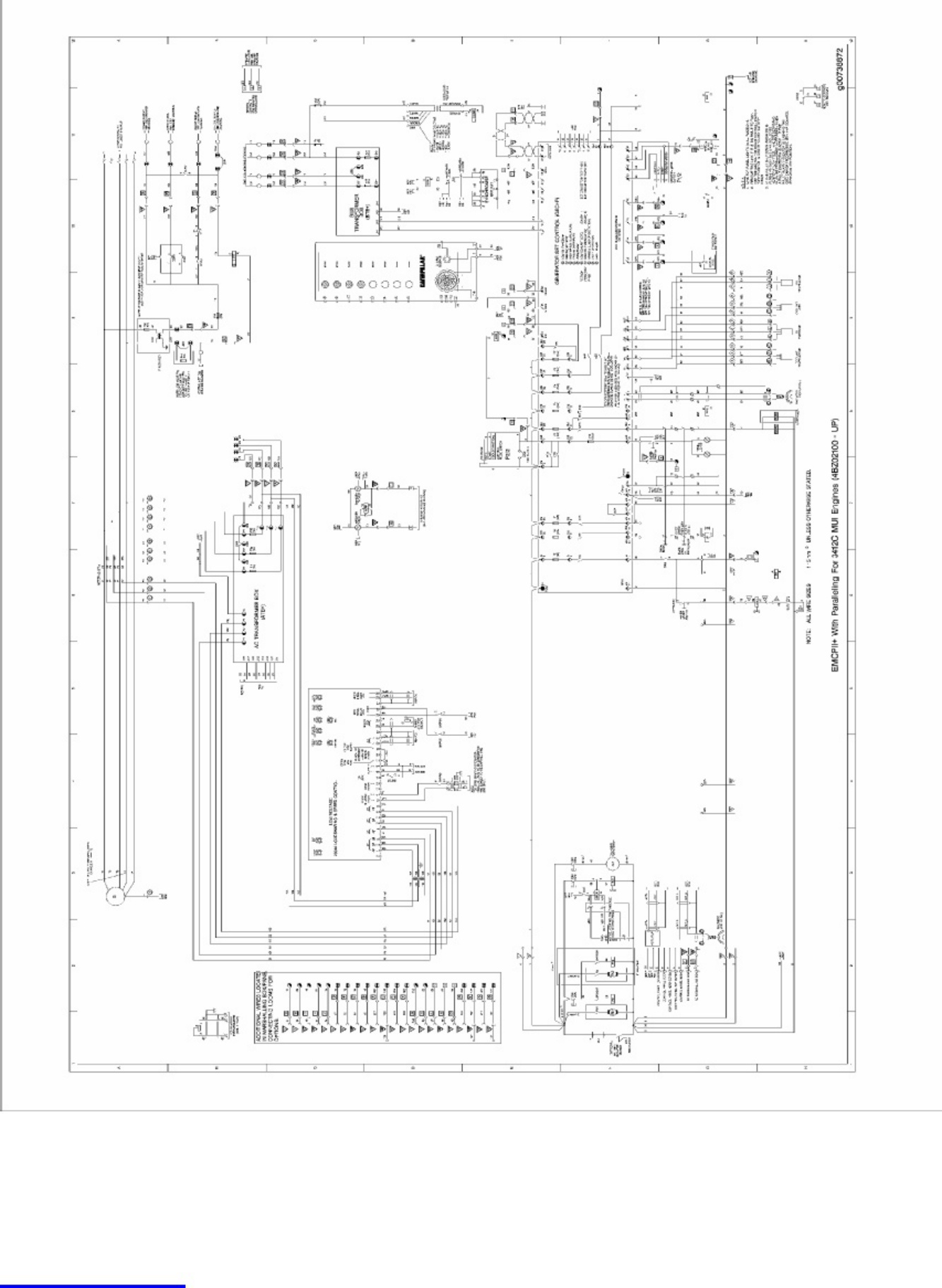 Caterpillar Generator Wiring Diagrams Complete Electrical Wiring Schematic & System Diagram [PDF] cover