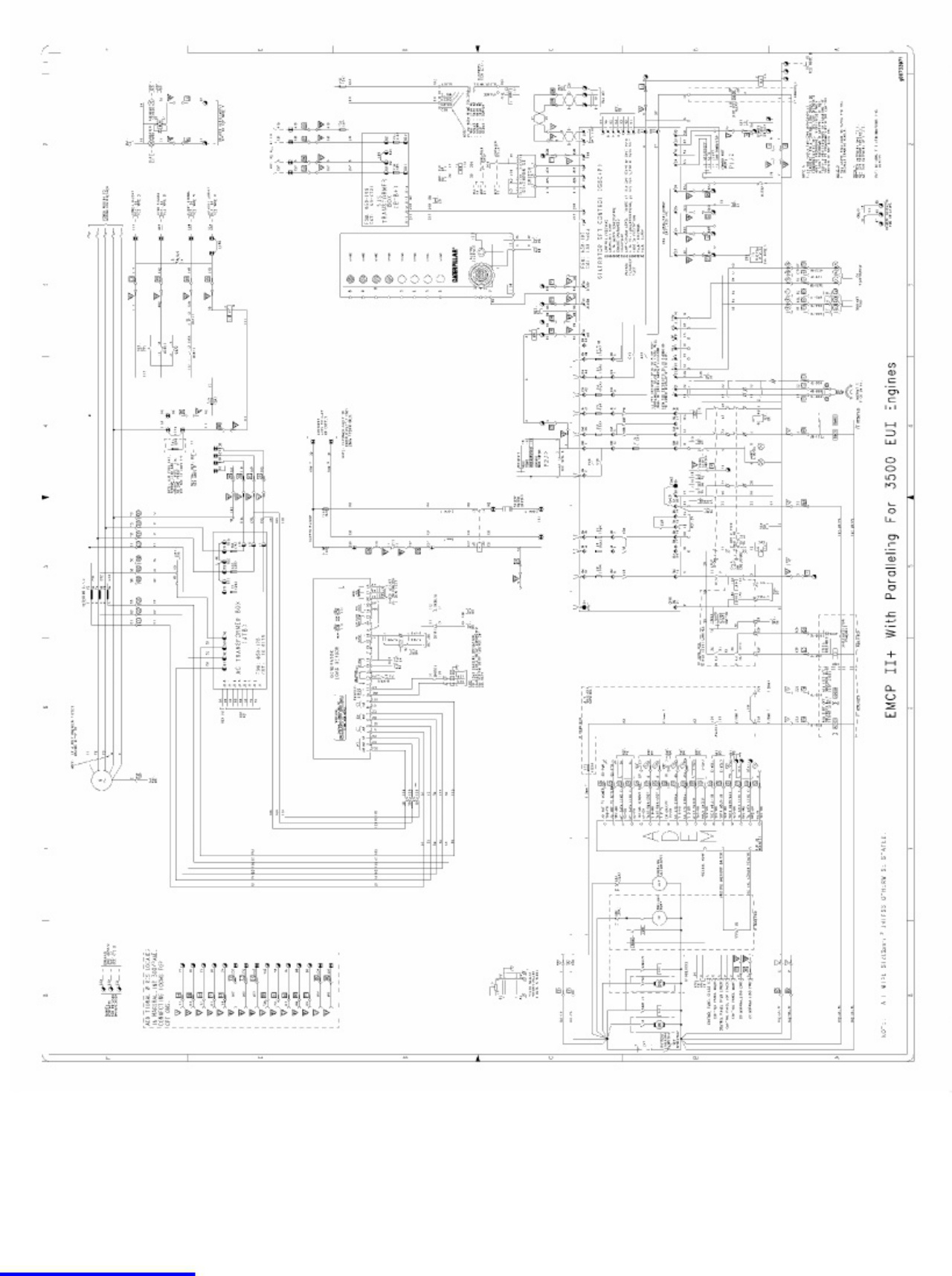 Sample 8 of Caterpillar Generator Wiring Diagrams Complete Electrical Wiring Schematic & System Diagram [PDF]
