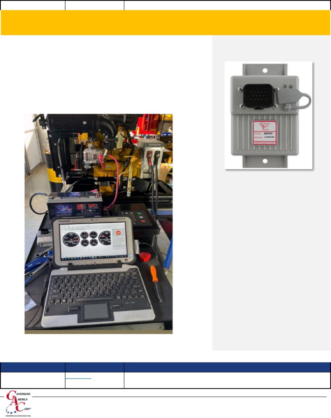 Sample 4 of Caterpillar Governors America For Caterpillar 1 Technical Manual [PDF]