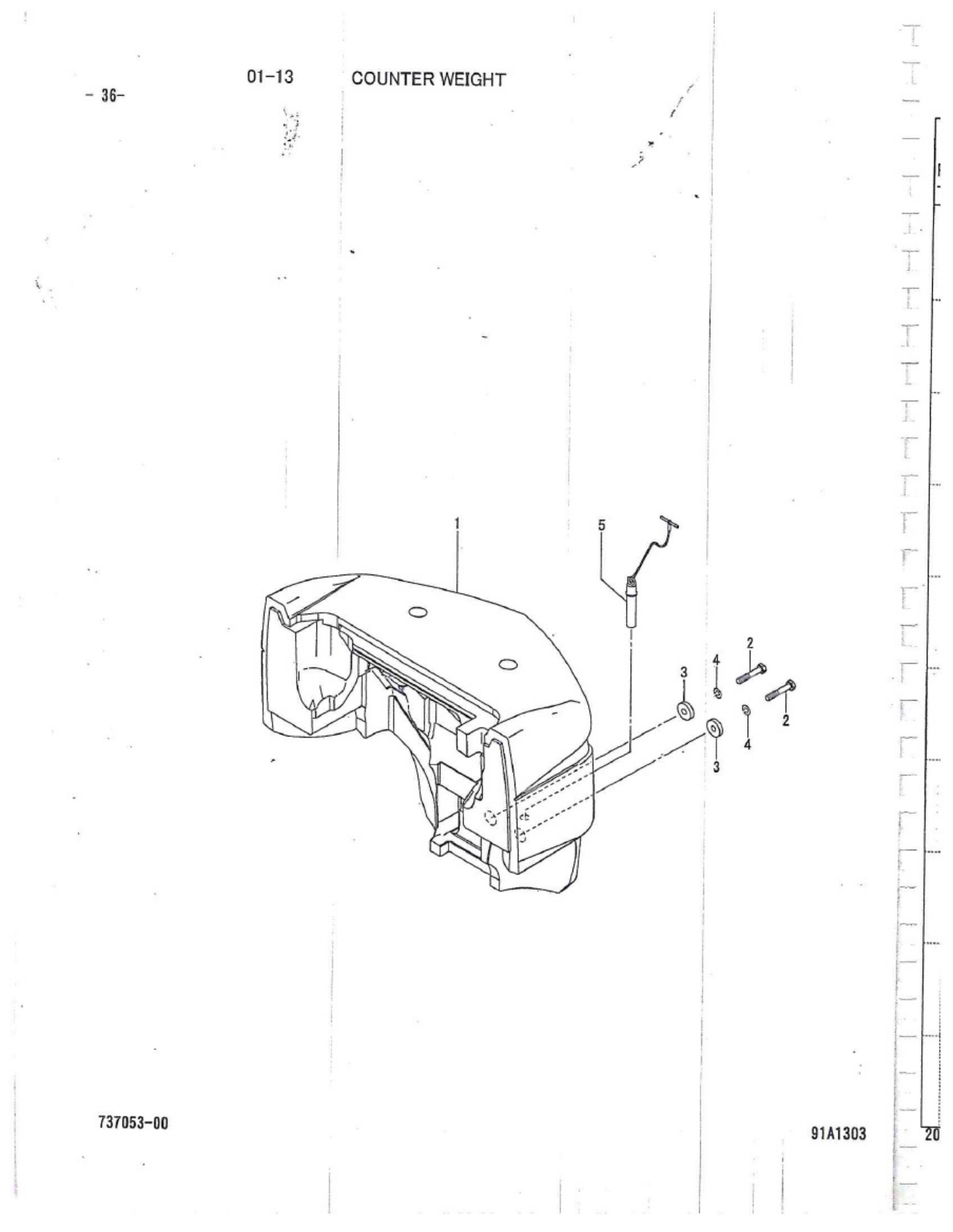 Sample 5 of Caterpillar GP30N GP35N T13F - Partes Technical Manual [PDF]