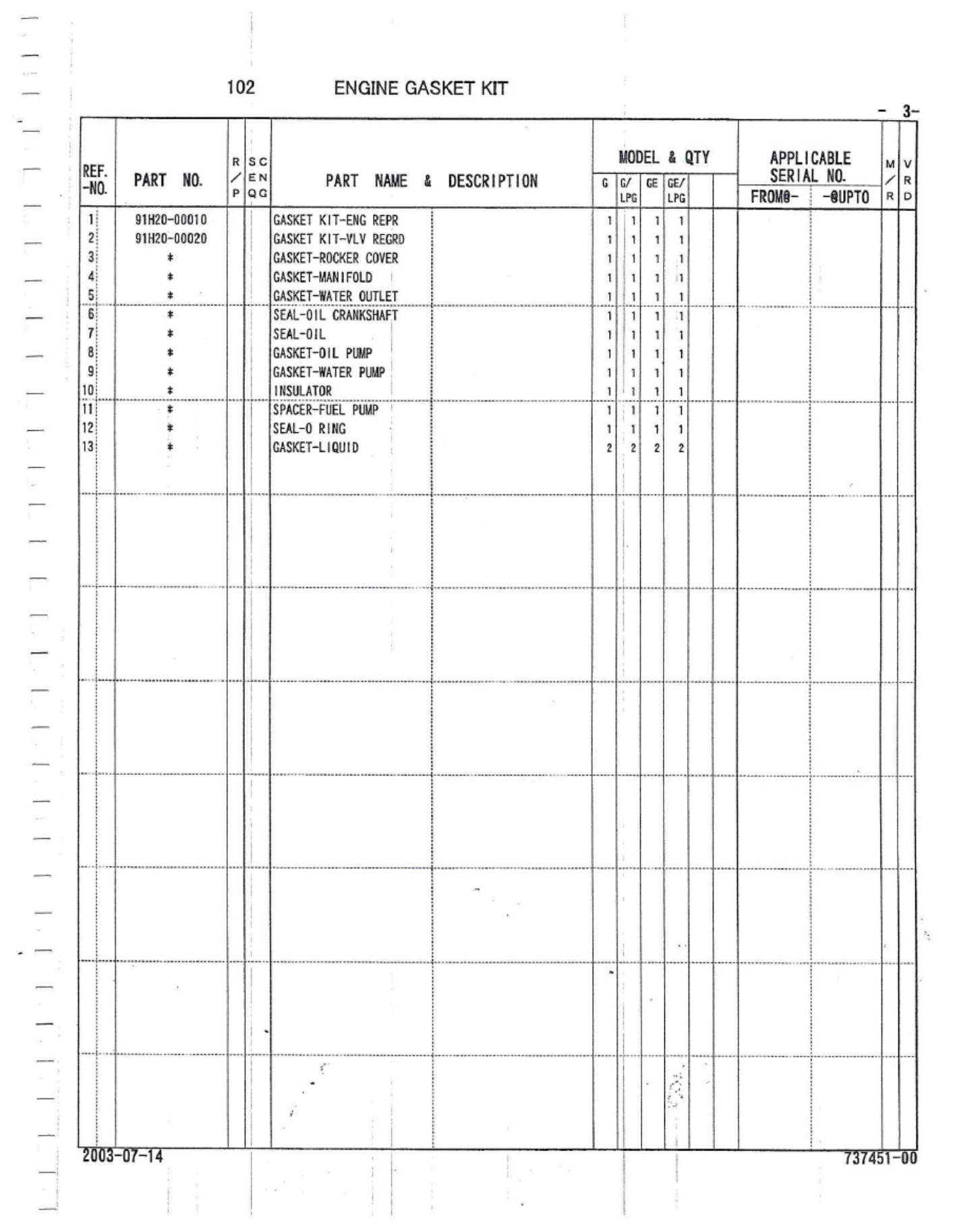 Sample 7 of Caterpillar GP30N GP35N T13F - Partes Technical Manual [PDF]