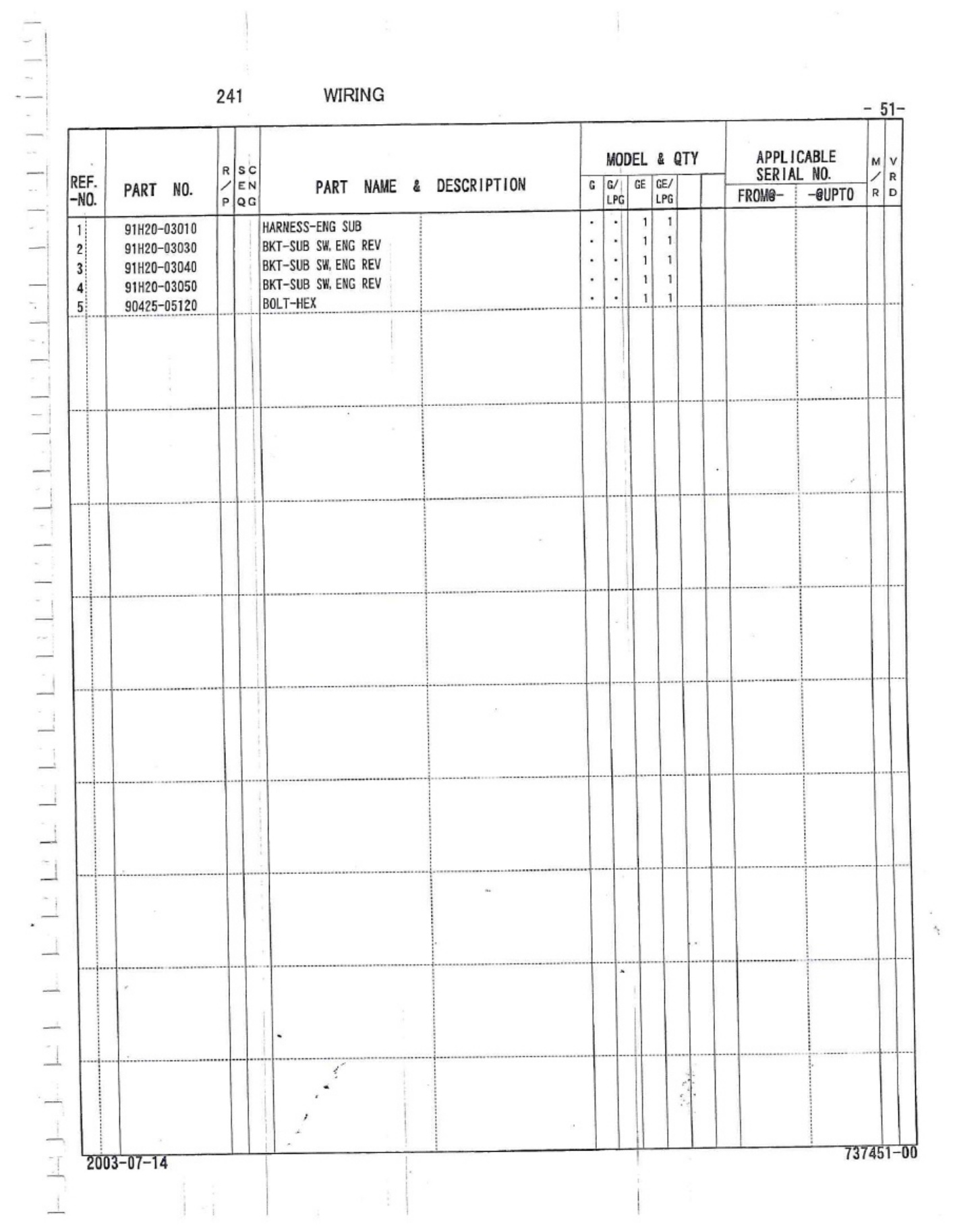 Sample 8 of Caterpillar GP30N GP35N T13F - Partes Technical Manual [PDF]