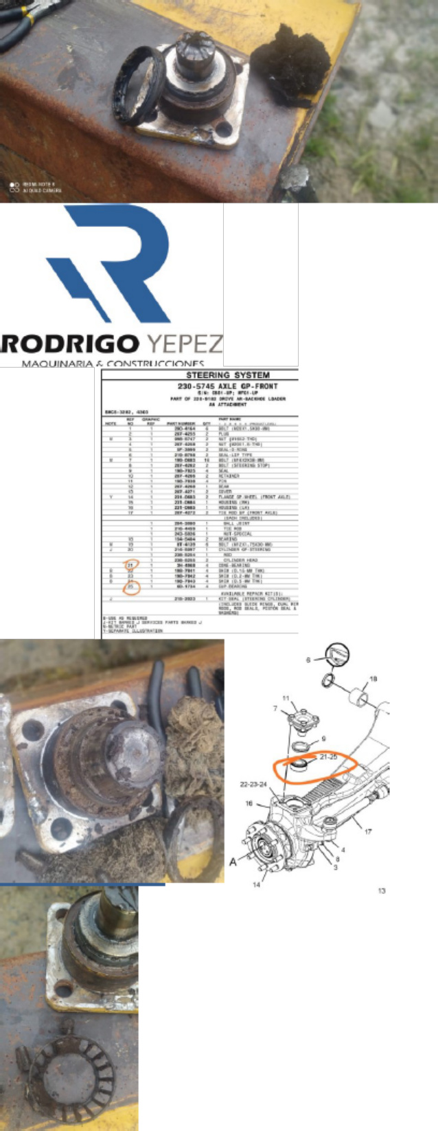 Sample 2 of Caterpillar Informe De Repuestos Retroexcavadora Caterpillar Technical Manual [PDF]