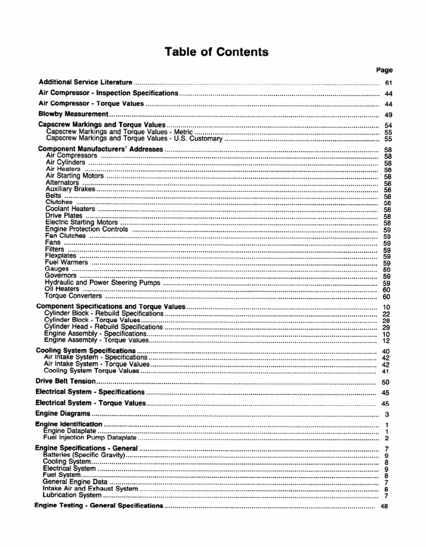 Sample 3 of Caterpillar KDC 614 Series Engine Specific Technical Manual [PDF]