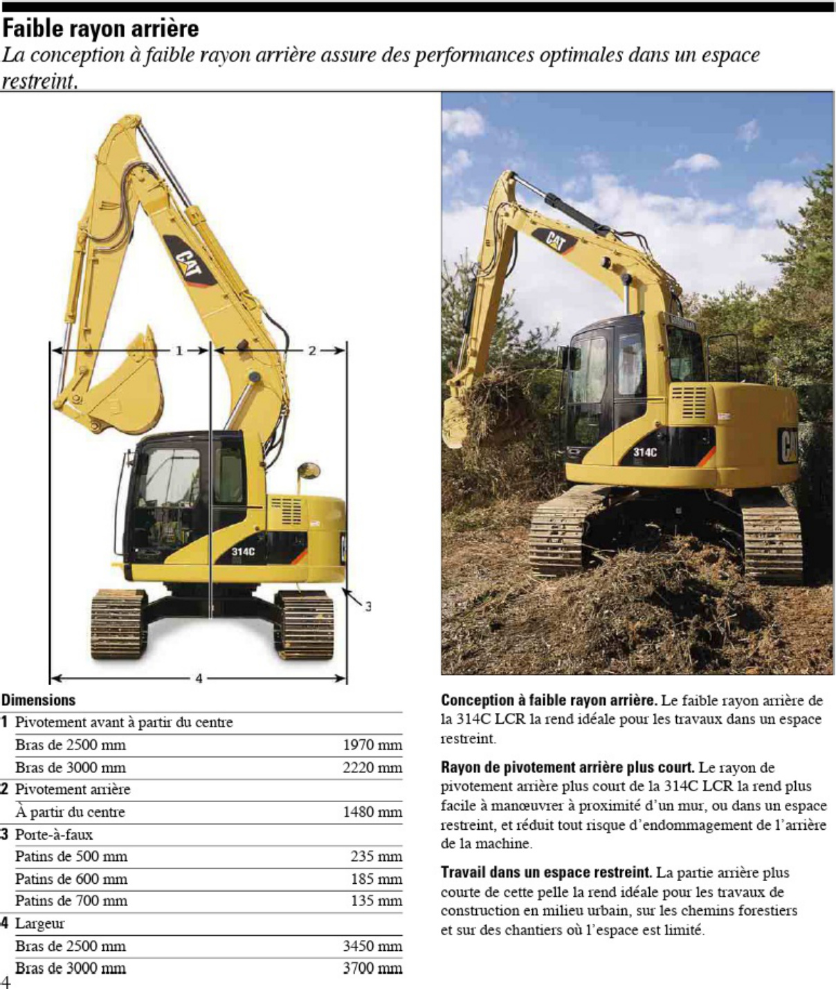 Sample 4 of Caterpillar Pelle hydraulique 314C LCR Cat Technical Manual [PDF]