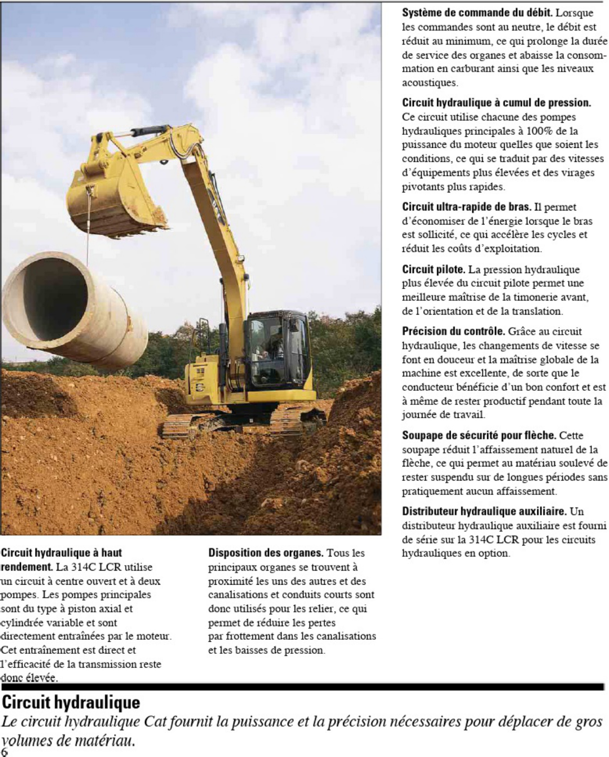 Sample 5 of Caterpillar Pelle hydraulique 314C LCR Cat Technical Manual [PDF]