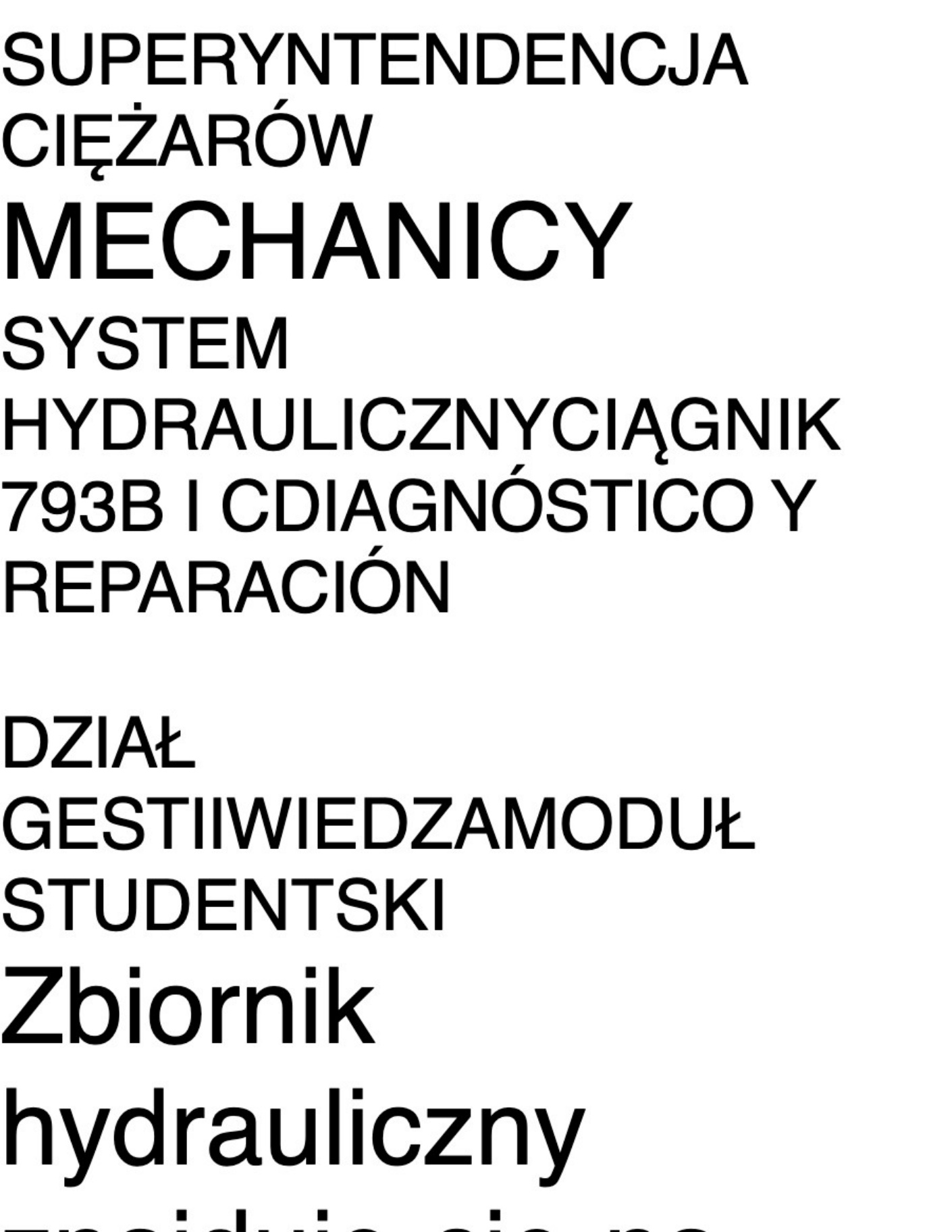 Sample 5 of Caterpillar Podręcznik Systemu Hydraulicznego Ciężarówki 793B 793C Caterpillar Technical Manual [PDF]