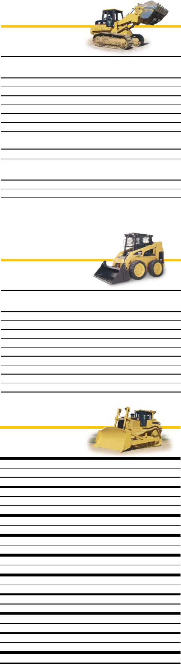 Sample 2 of Caterpillar Product Line Overview Technical Manual [PDF]