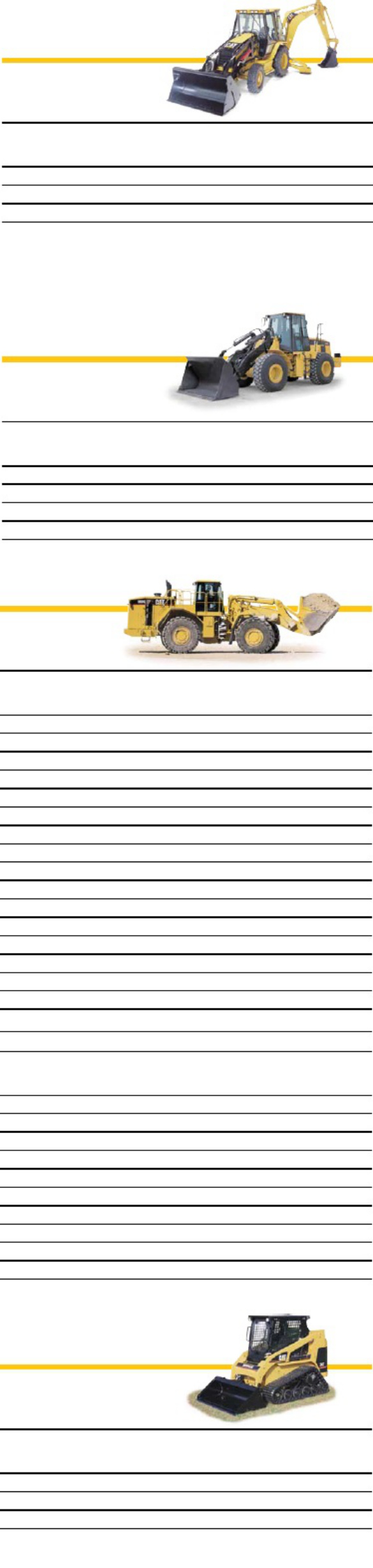 Sample 3 of Caterpillar Product Line Overview Technical Manual [PDF]