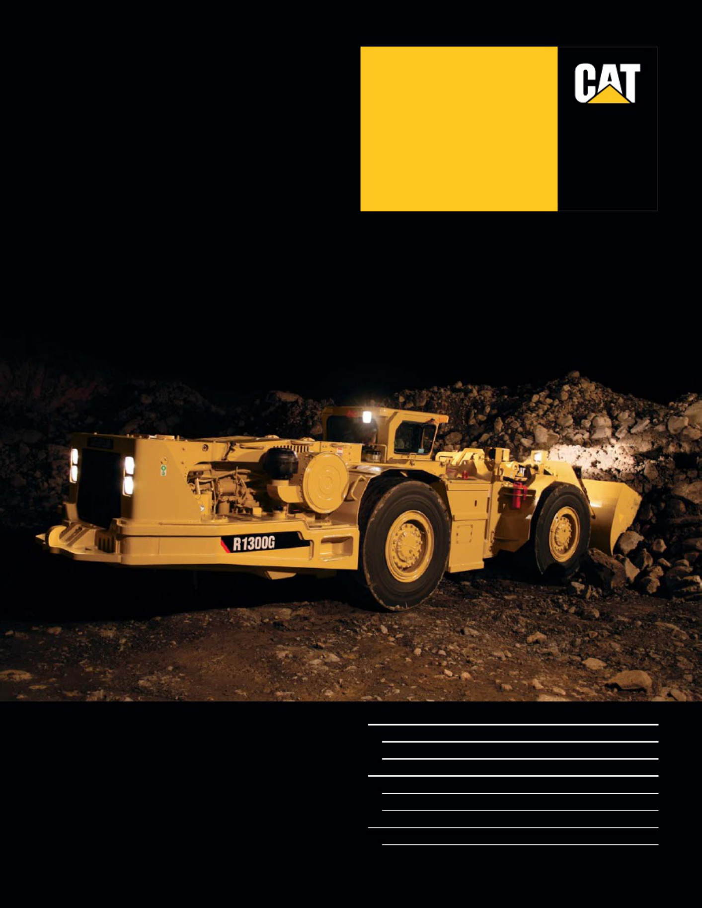 Caterpillar R1300G (6 - 8T) - Rus Pdf Technical Manual [PDF] cover