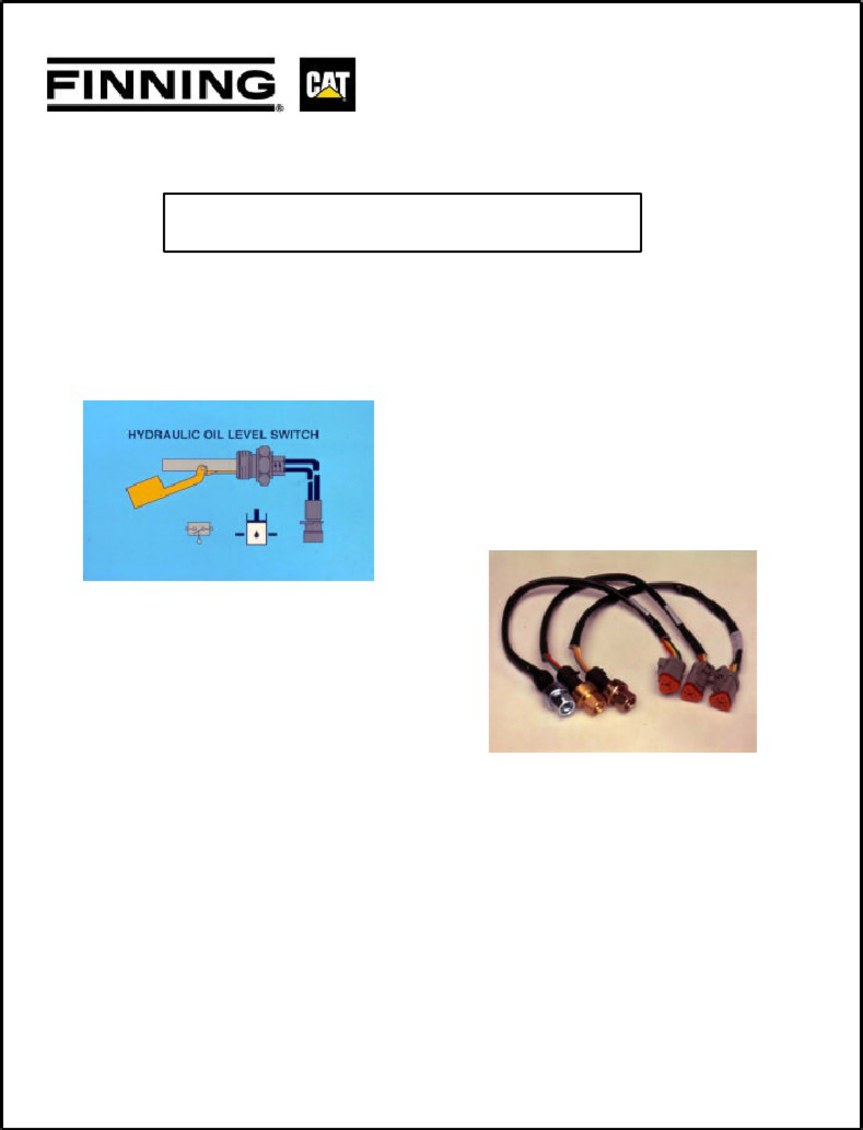 Caterpillar Sensores Y Switches Caterpillar Technical Manual [PDF] cover