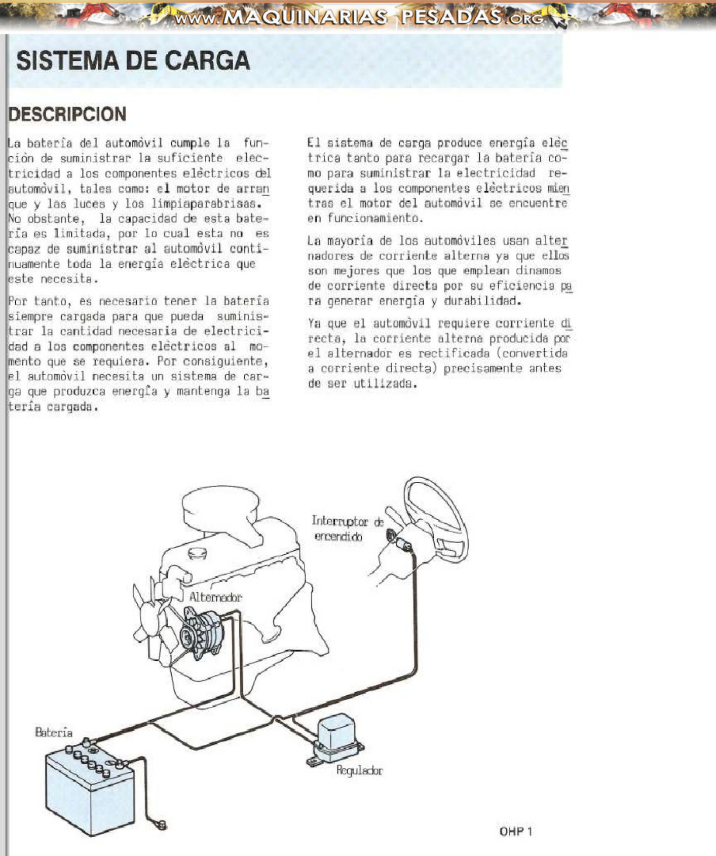 Sample 2 of Caterpillar Sistema Eléctrico De Caterpillar Eléctrico Technical Manual [PDF]