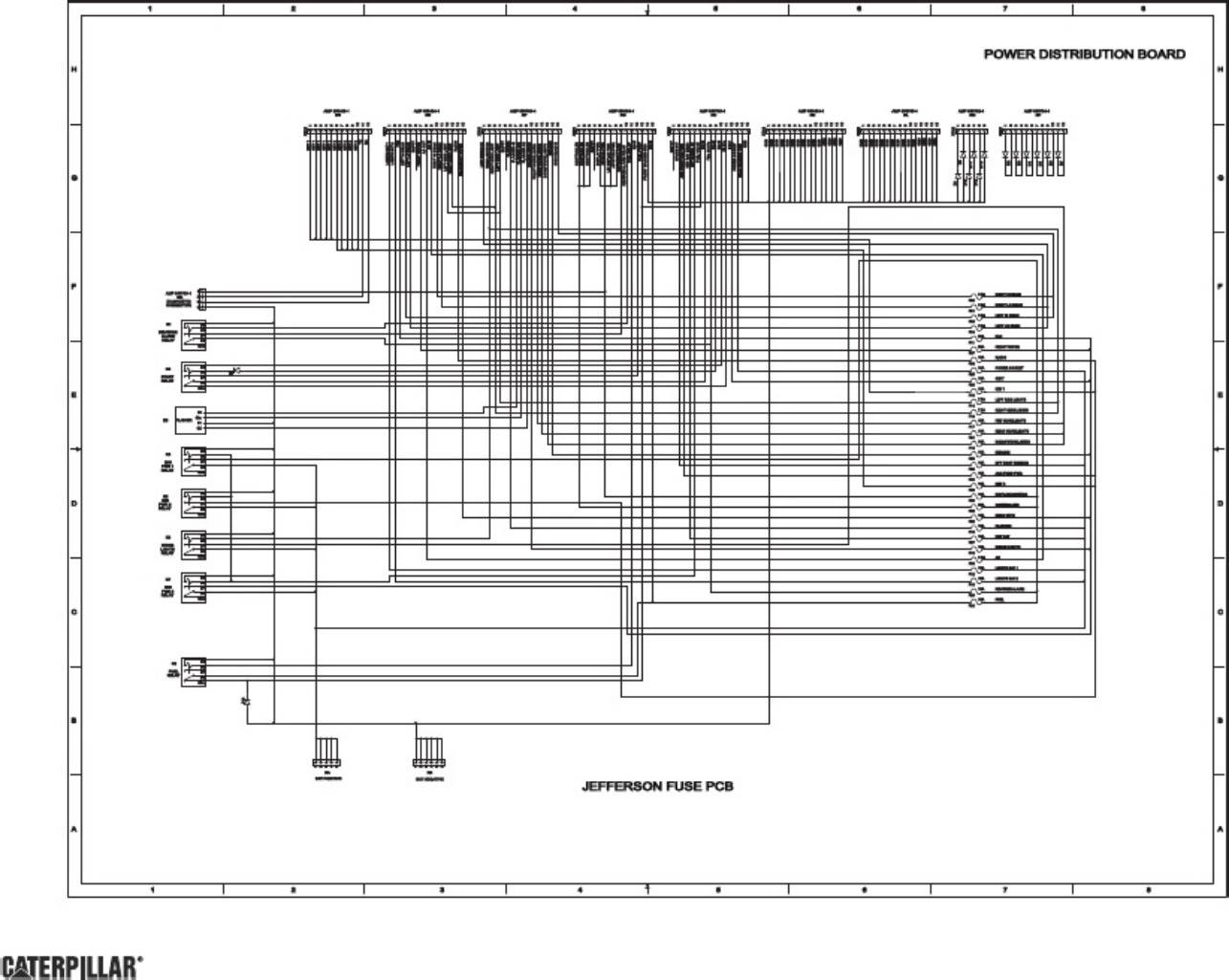 Sample 5 of Caterpillar TH337C Caterpillar Wiring Diagram Complete Electrical Wiring Schematic & System Diagram [PDF]