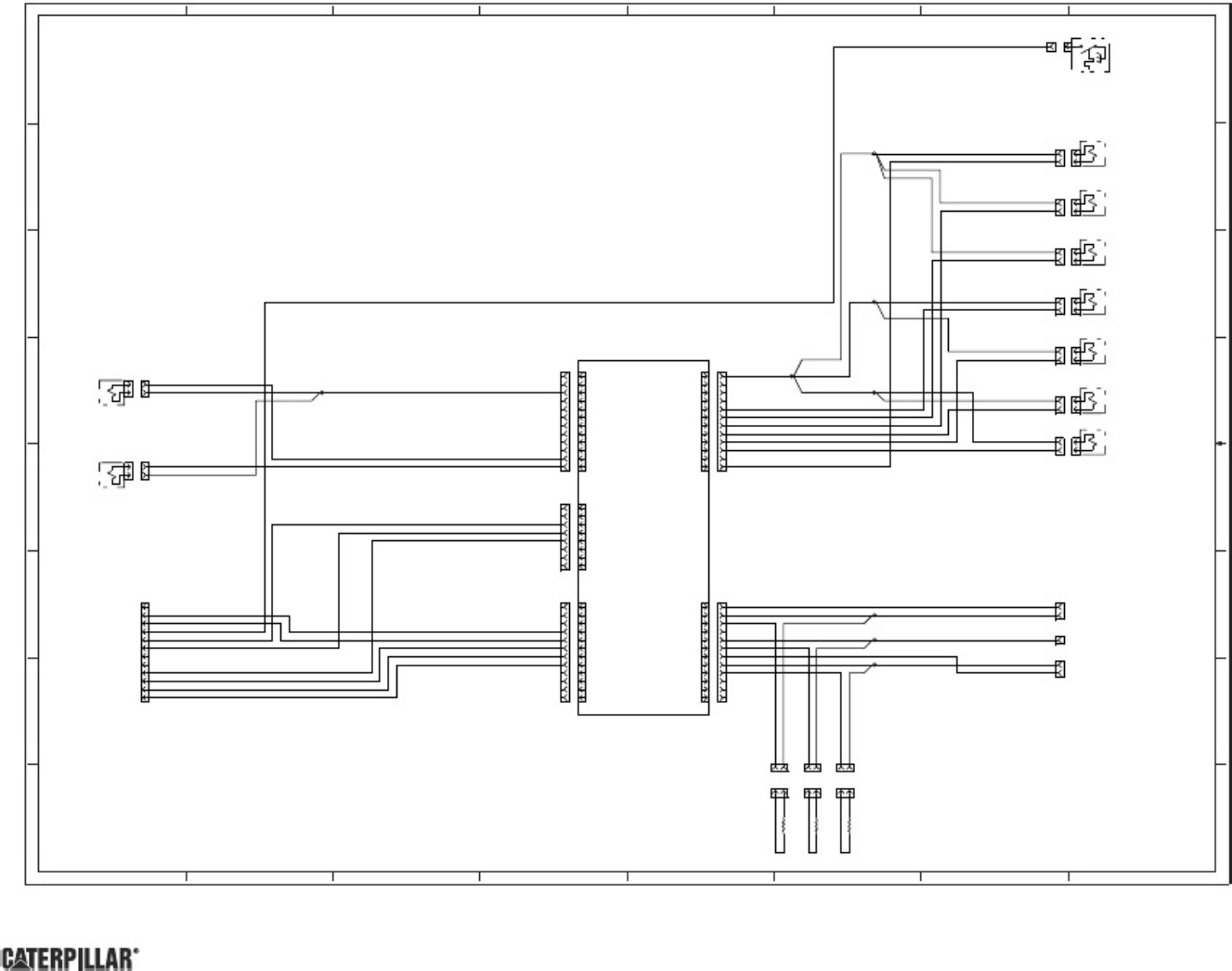 Sample 6 of Caterpillar TH337C Caterpillar Wiring Diagram Complete Electrical Wiring Schematic & System Diagram [PDF]