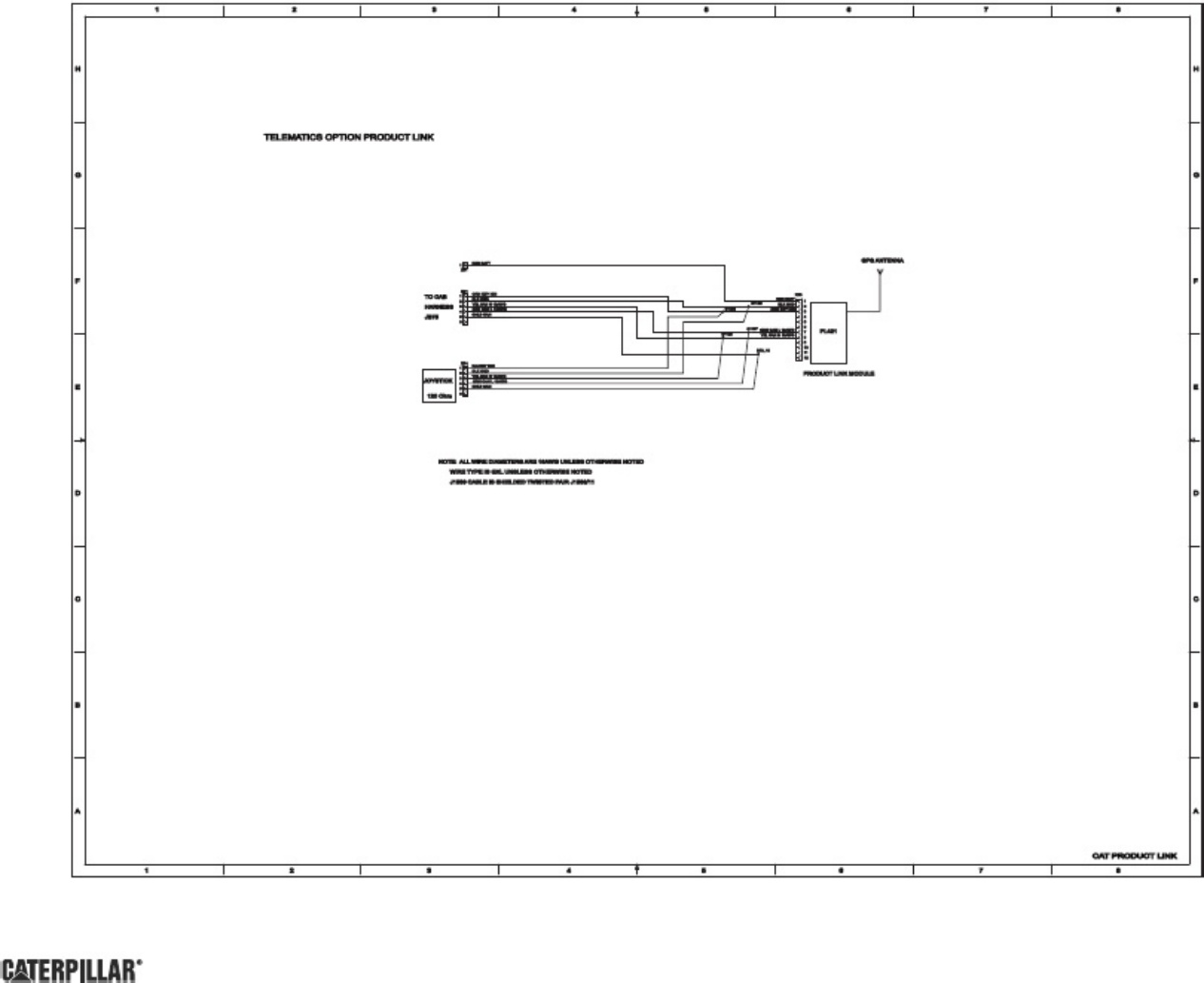 Sample 8 of Caterpillar TH337C Caterpillar Wiring Diagram Complete Electrical Wiring Schematic & System Diagram [PDF]