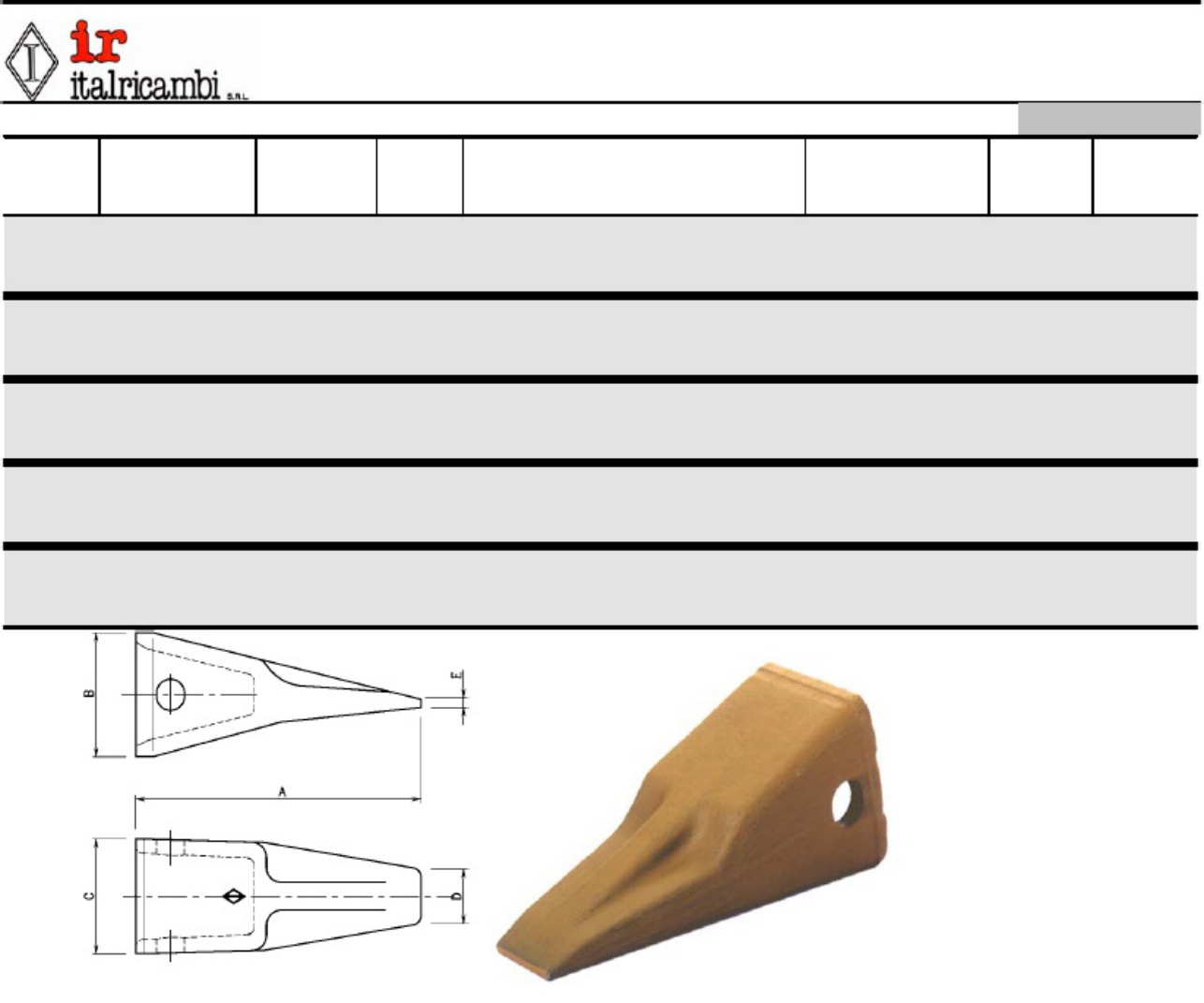 Sample 3 of Caterpillar Tip Specifications Guide Technical Manual [PDF]