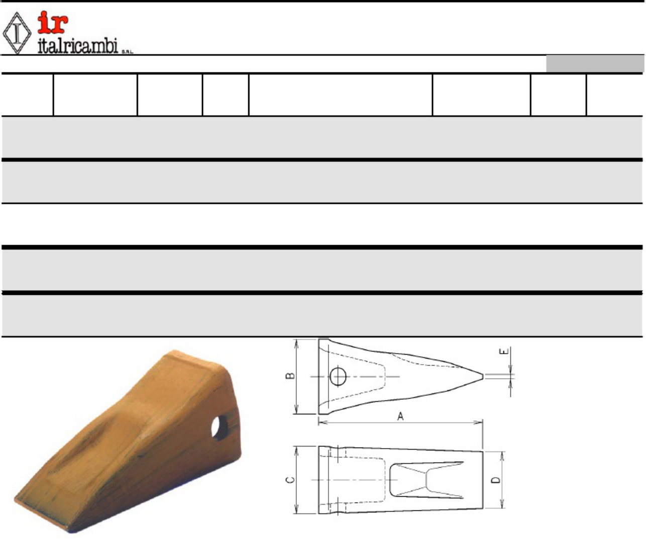 Sample 4 of Caterpillar Tip Specifications Guide Technical Manual [PDF]