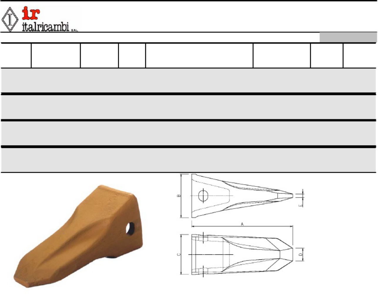 Sample 5 of Caterpillar Tip Specifications Guide Technical Manual [PDF]