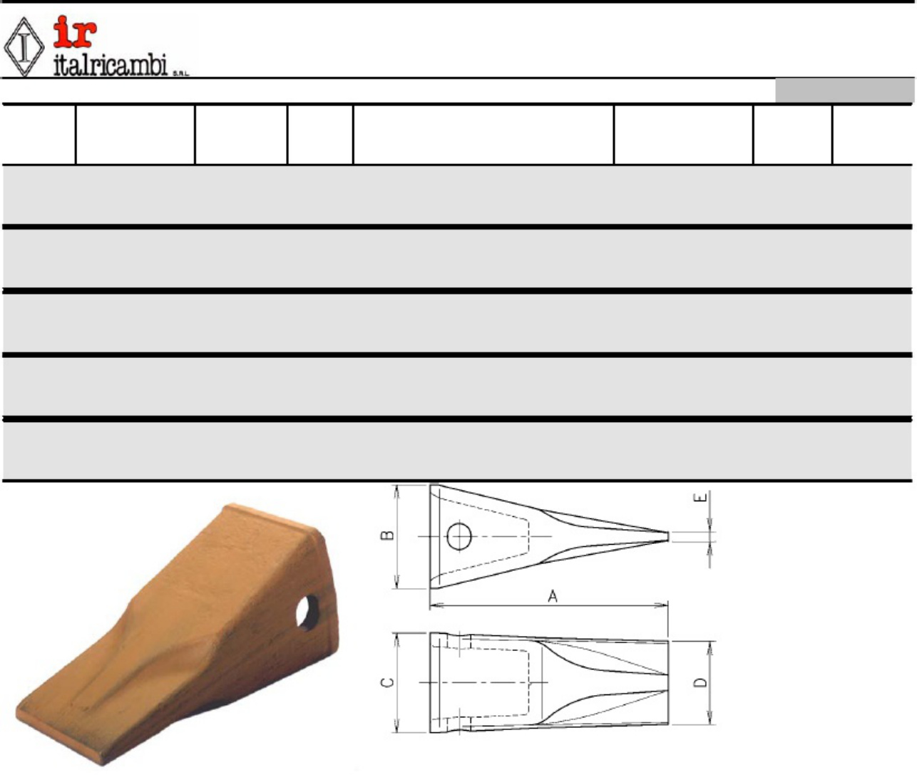 Sample 6 of Caterpillar Tip Specifications Guide Technical Manual [PDF]