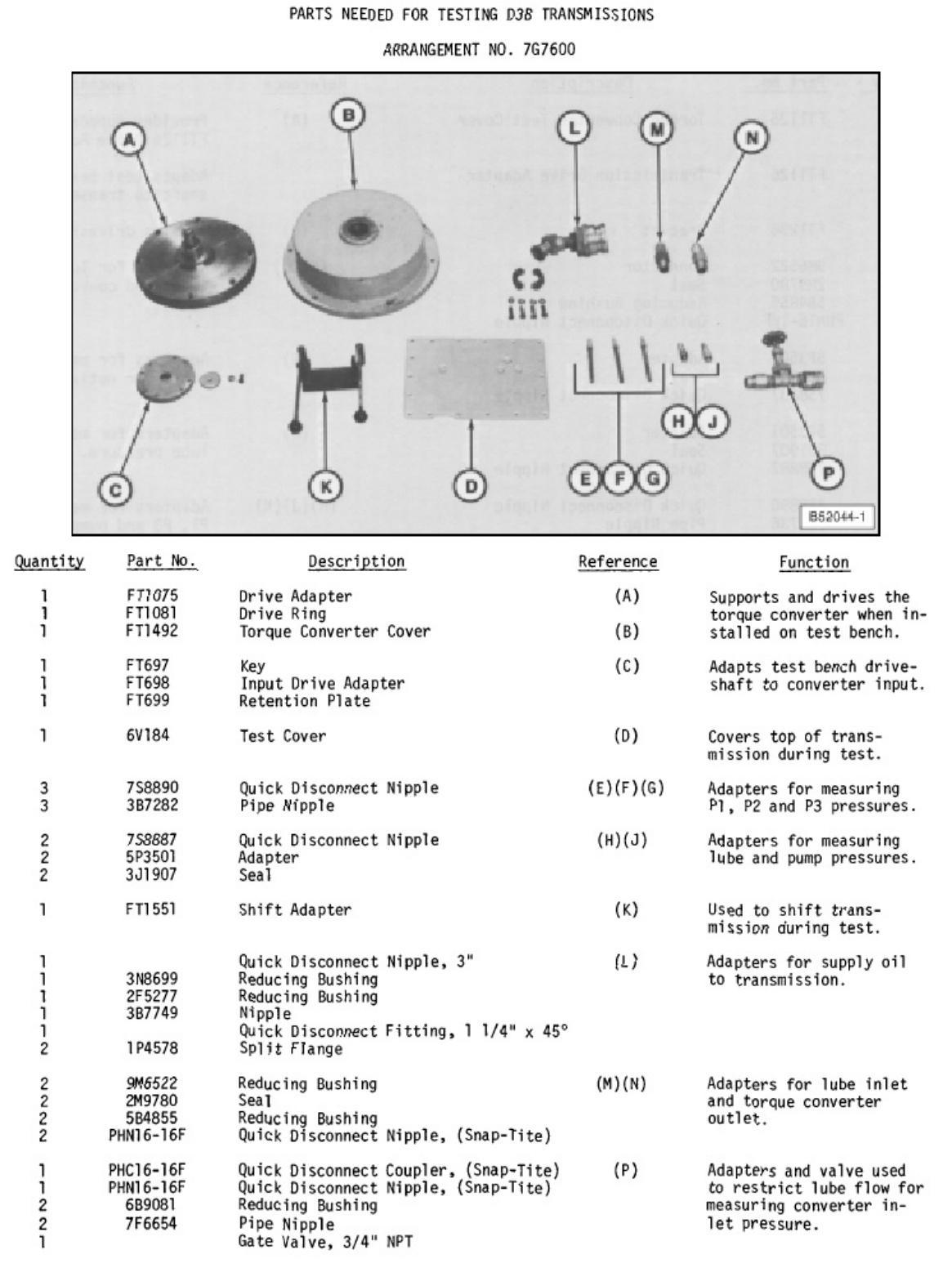 Sample 5 of Caterpillar Tractor Transmission Arrangements Technical Manual [PDF]
