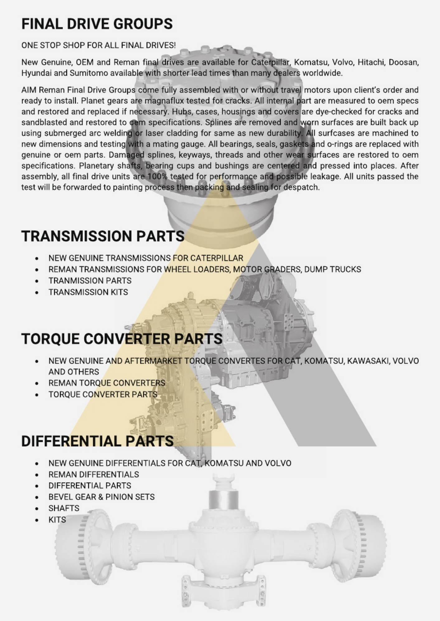 Sample 7 of Caterpillar Wheel Loader Torque Converters Technical Manual [PDF]