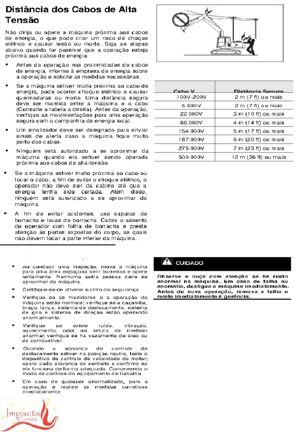 PDF page 29 of Caterpillar CAT Hydraulic Excavator Training Course Technical Manual [PDF]