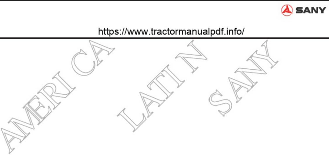 PDF page 5 of Sany Heavy Crawler Hydraulic Excavator_ Sany H Technical Manual [PDF]