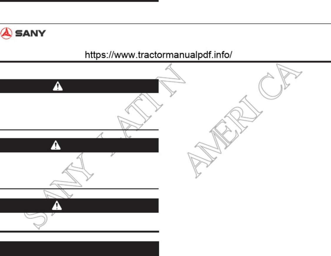 PDF page 58 of Sany Heavy Crawler Hydraulic Excavator_ Sany H Technical Manual [PDF]