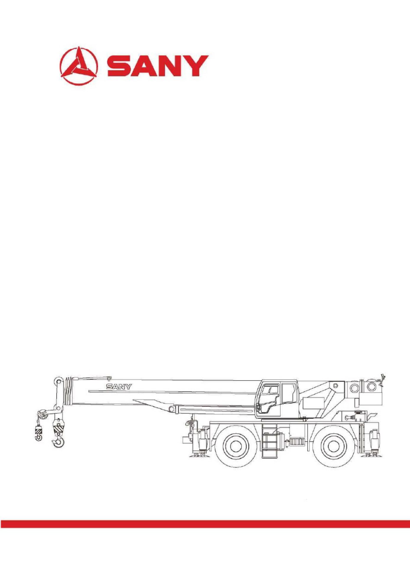 Sany Heavy es - SRC650T Technical Manual [PDF] sample cover
