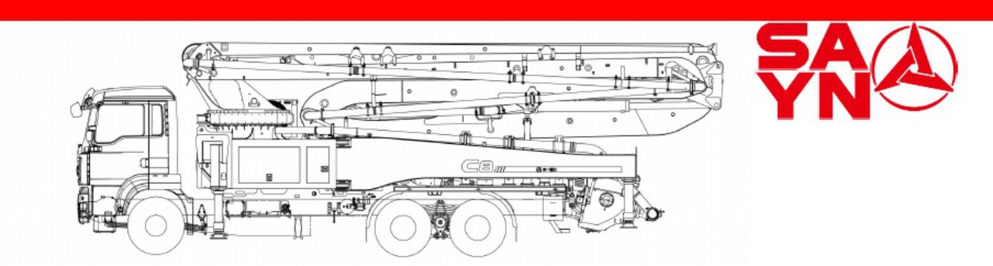 Sany Heavy 470C-8 Concrete Pump Technical Manual [PDF] cover