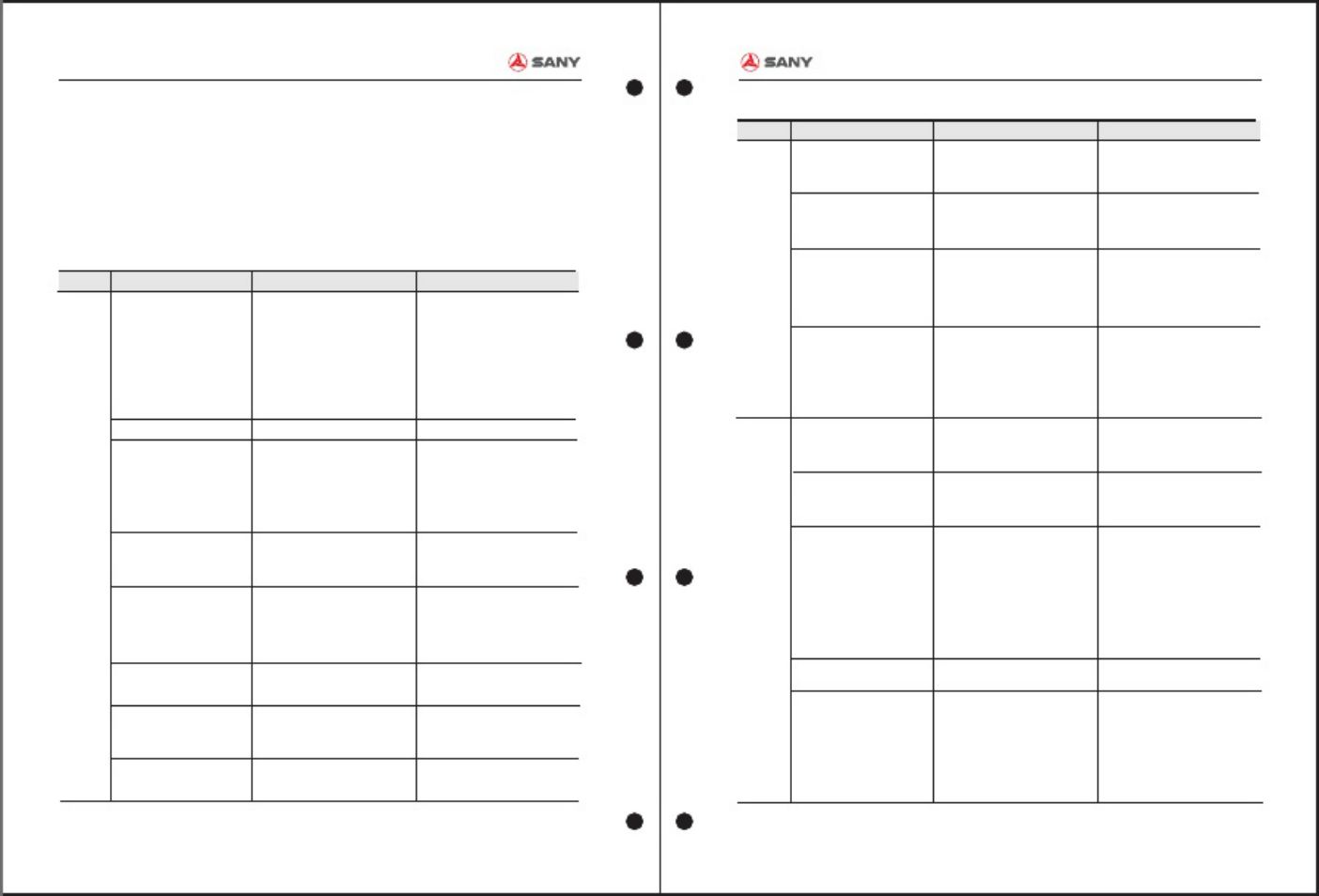 PDF page 20 of Sany Heavy Manual de Manuten o Empilhador Cont Technical Manual [PDF]