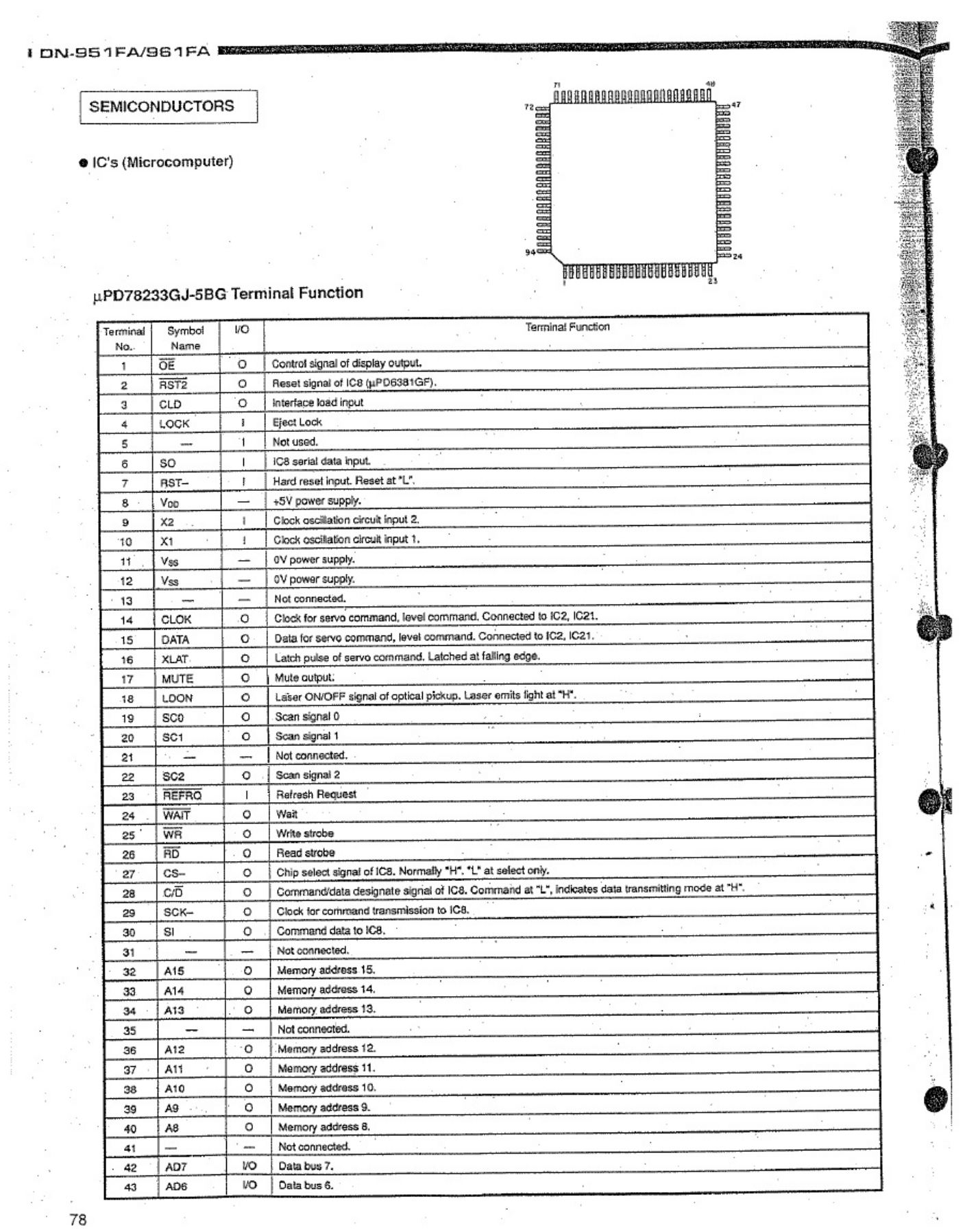 PDF page 88 of Caterpillar CAT Denon DN-600F - Workshop Service Manual [PDF]