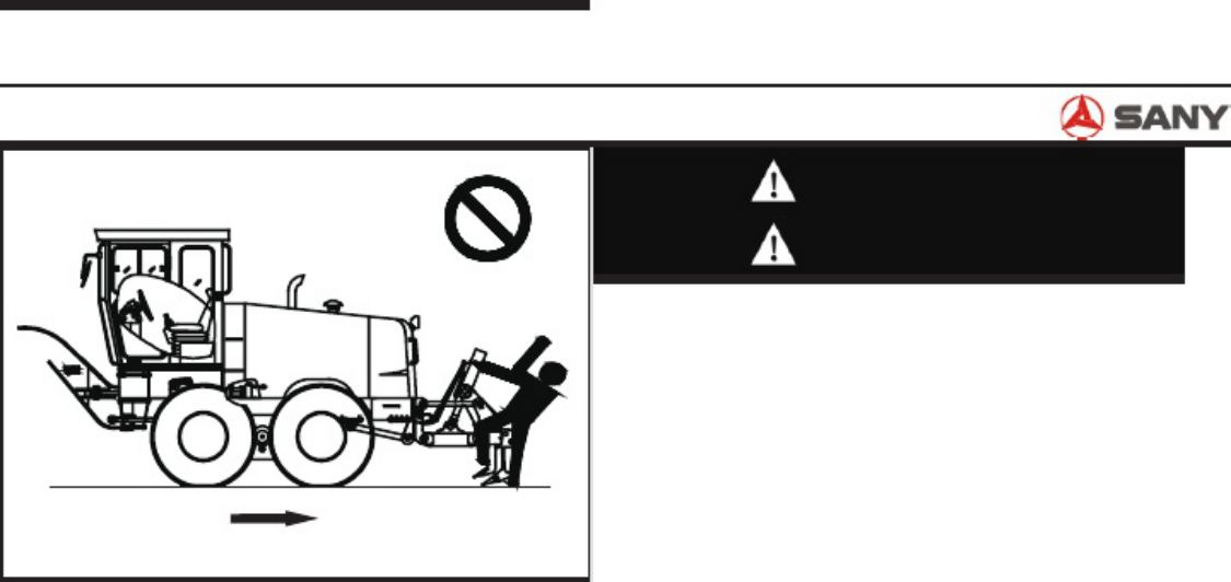 PDF page 53 of Sany Heavy Grader Safety and Operation Operation & Maintenance Manual (OMM) [PDF]