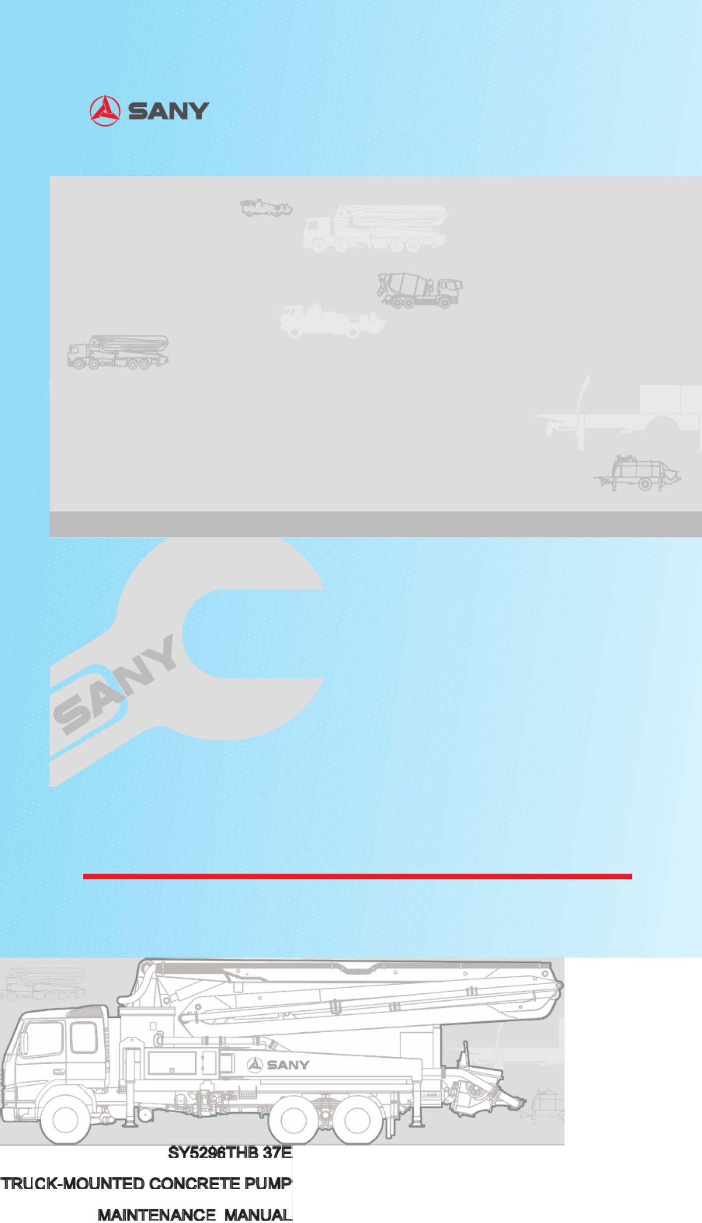 Sany Heavy SY5296THB Technical Manual [PDF] sample cover