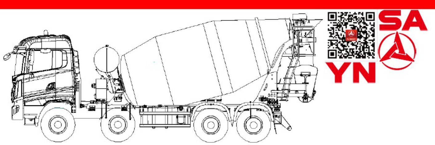 Sany Heavy Concrete Mixer Truck Technical Manual [PDF] cover