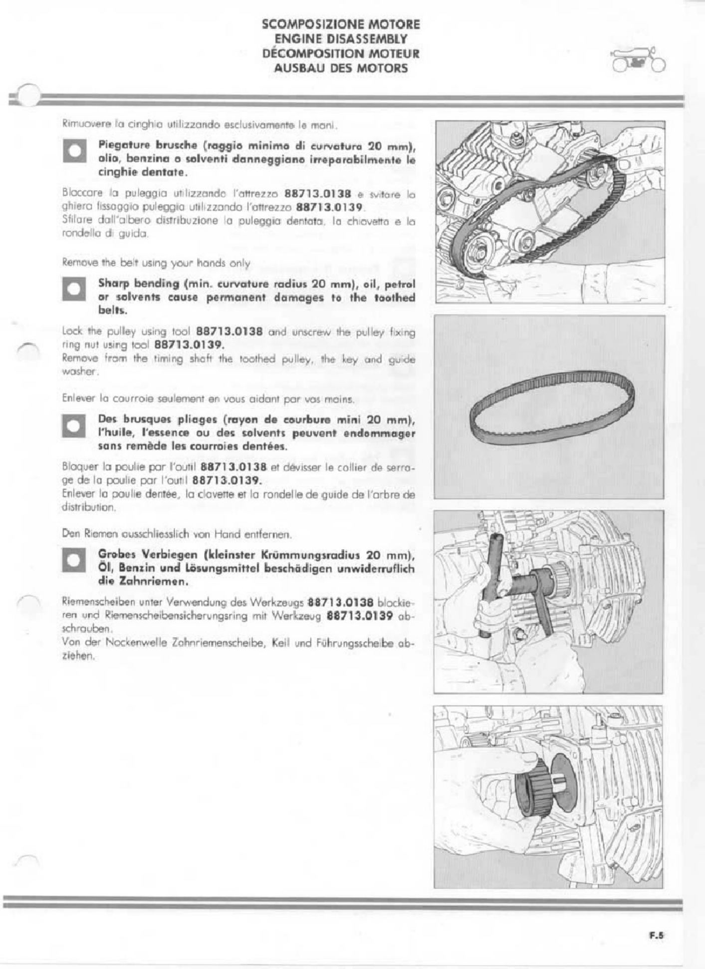 PDF page 53 of Ducati Cagiva Alazzurra 350-650 Technical Manual [PDF]