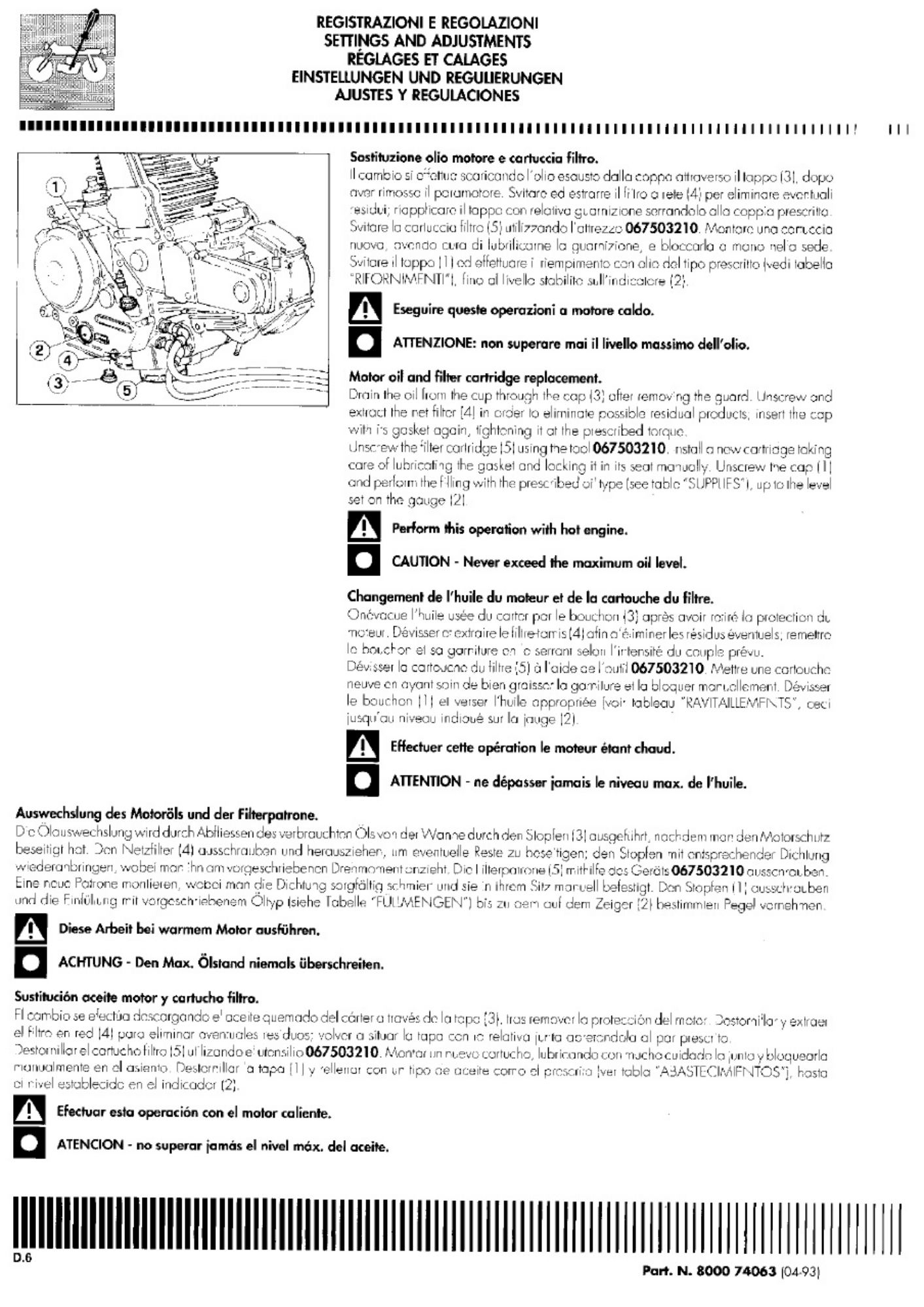 PDF page 49 of Ducati Cagiva Elefant 900 93 Workshop Service Manual [PDF]