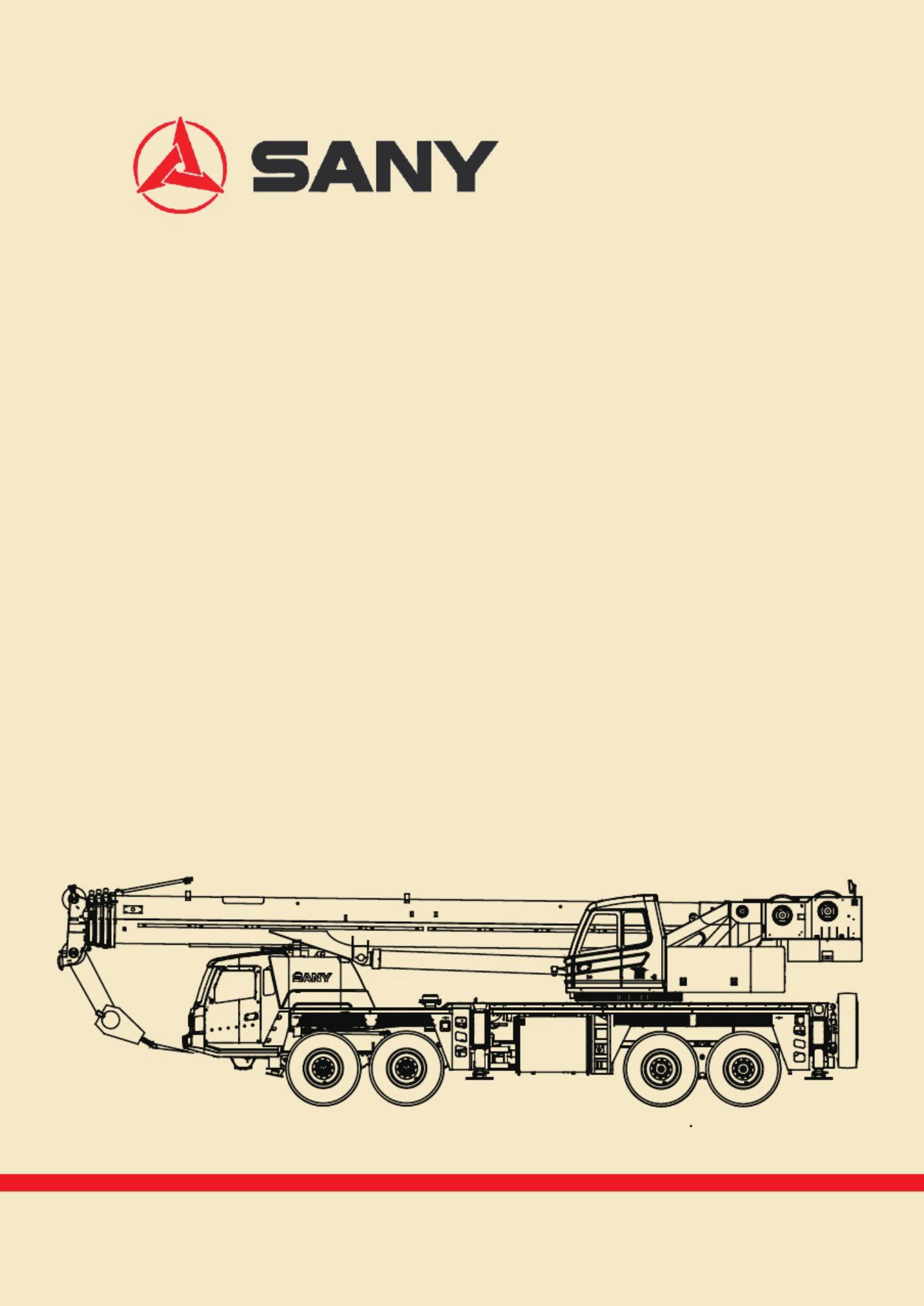 Sany Heavy Manual de Operaciones de Sany STC80 Technical Manual [PDF] sample cover