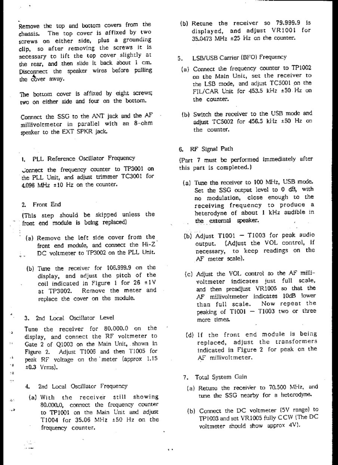 PDF page 11 of Caterpillar CAT Frg9600 Technical Manual [PDF]