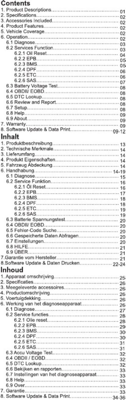 PDF page 2 of BMW Manual Escaner Icarsoft Pro PDF Technical Manual [PDF]